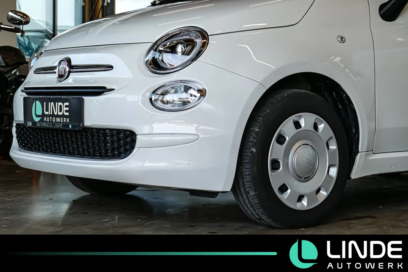 Fiat 500 Basis | TEMPOMAT| CARPLAY | Weiß - 2