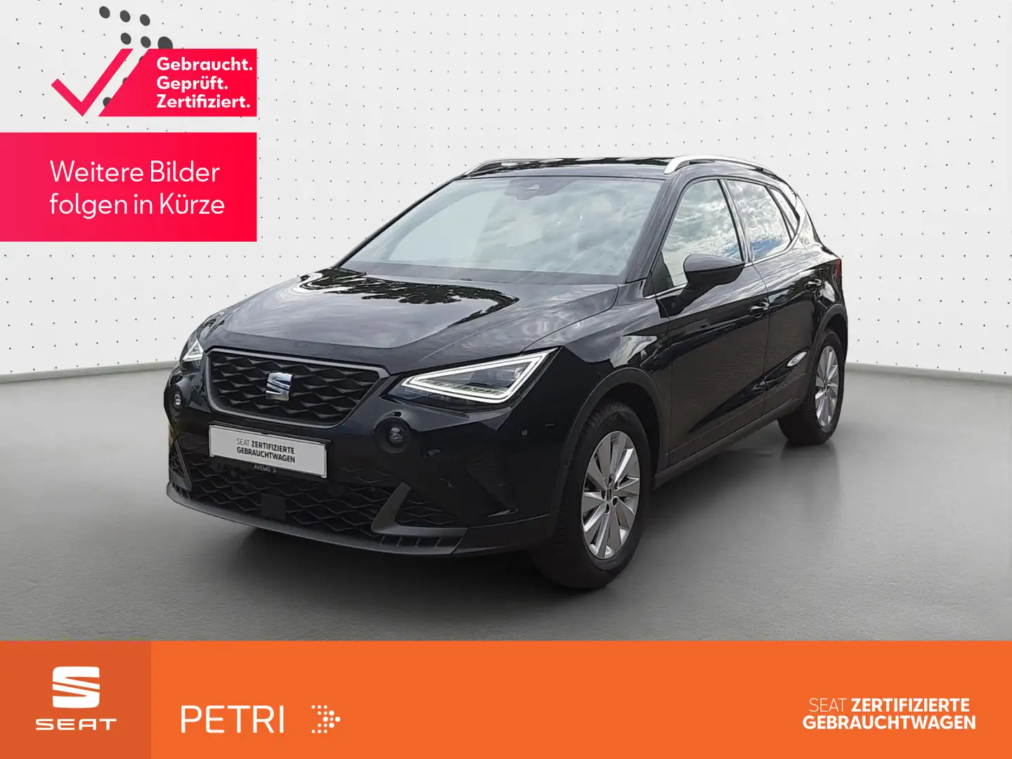 SEAT Arona FR-Line 1.0 TSI 85kW 6-Gang*NAVI*SHZ*KAM*1 Noir - 1