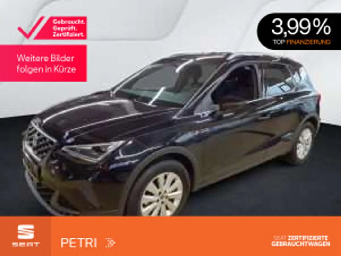 SEAT Arona FR-Line 1.0 TSI 85kW 6-Gang*NAVI*SHZ*KAM*1 Schwarz - 1