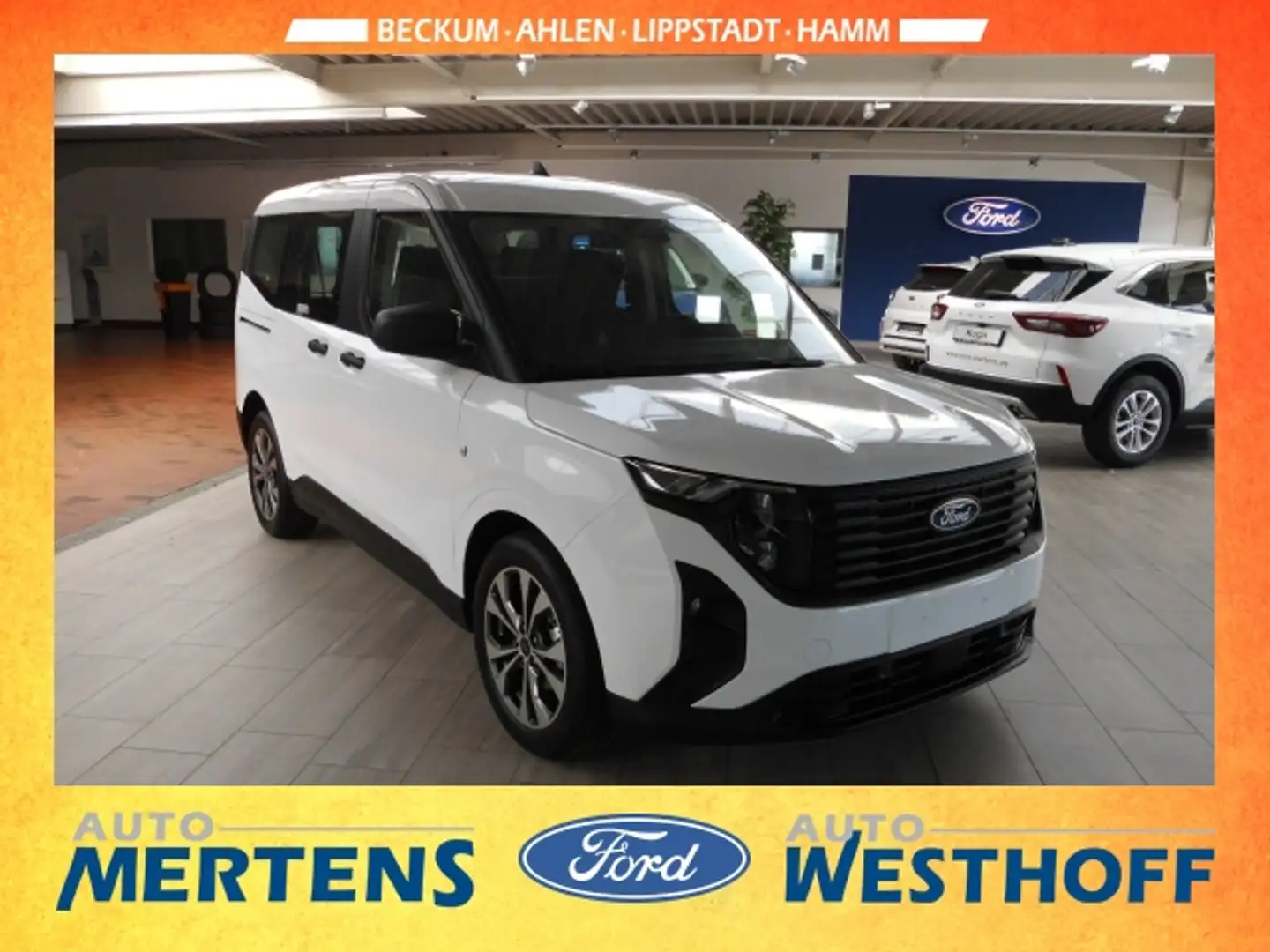 Ford Tourneo Courier Trend 1.0 EcoBoost EU6e Blanco - 2
