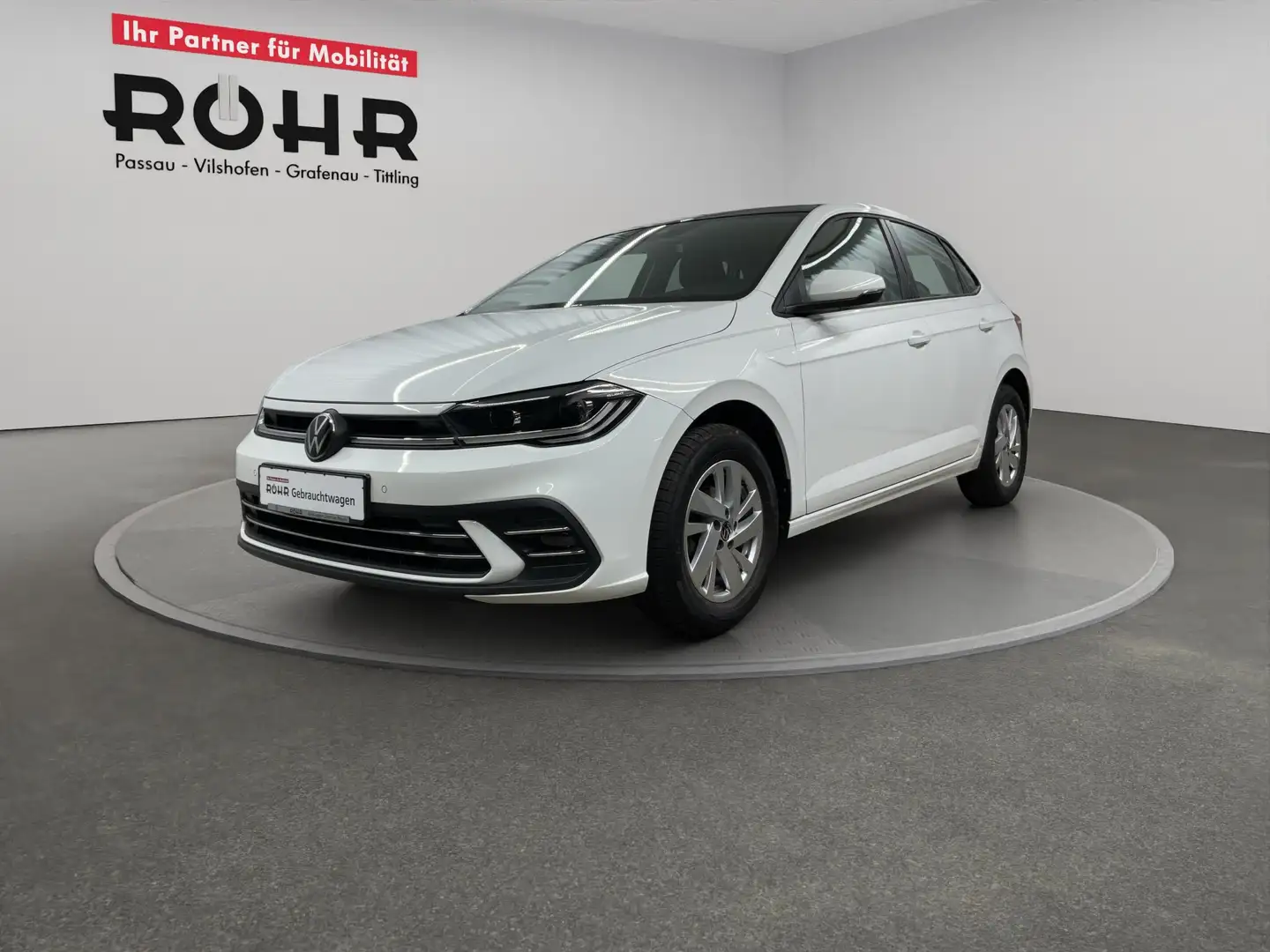 Volkswagen Polo Style (Garantie 07/2029.AHK.Pano.Navi) 1.0 TSI Weiß - 2