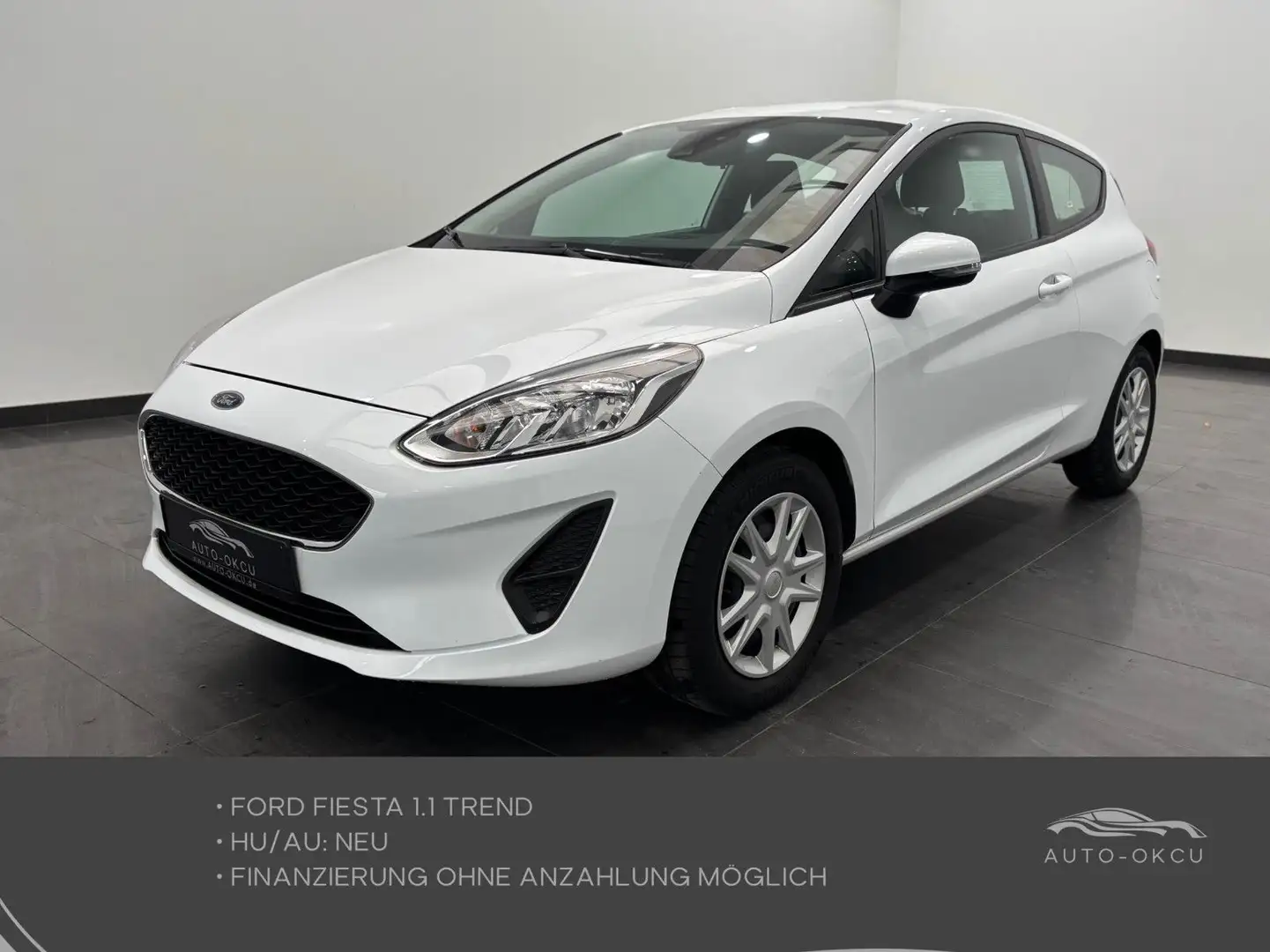 Ford Fiesta 1,1 Trend Temp. /Spurhalteass. /HU:NEU Weiß - 1