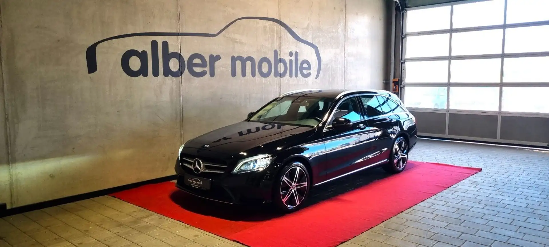 Mercedes-Benz C 300 T de Avantg.1.H.Business SThz.LED Kam ACC Noir - 1