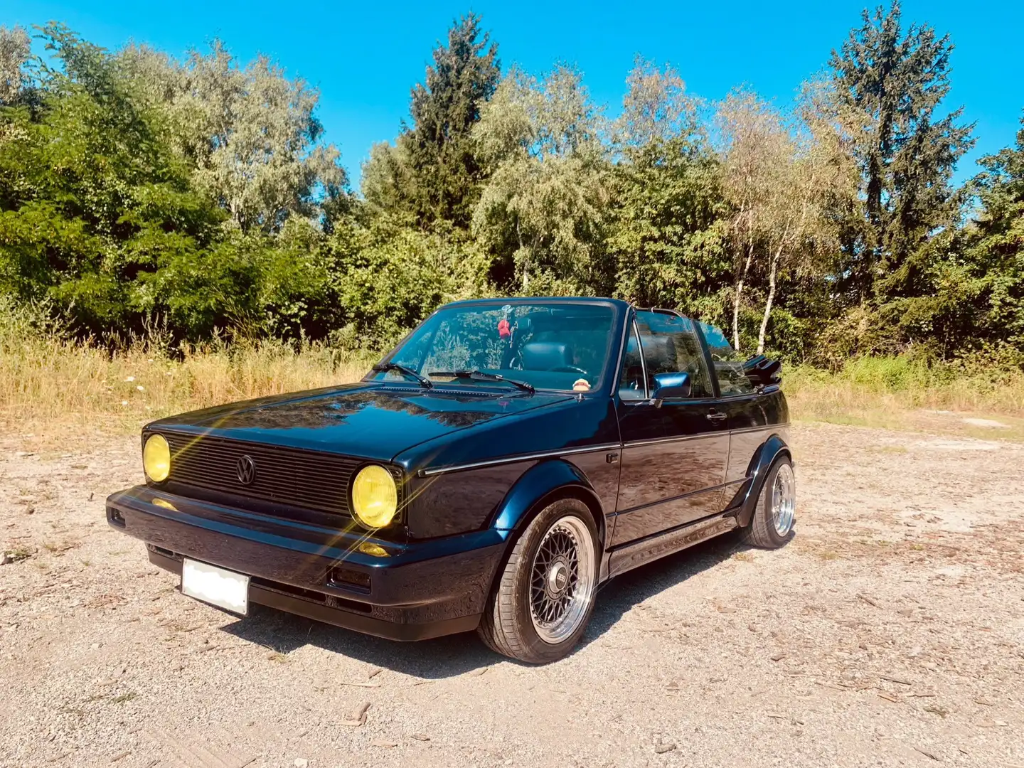 Volkswagen Golf Cabriolet GOLF MK1 Cabrio 1.8i ASI Modrá - 1