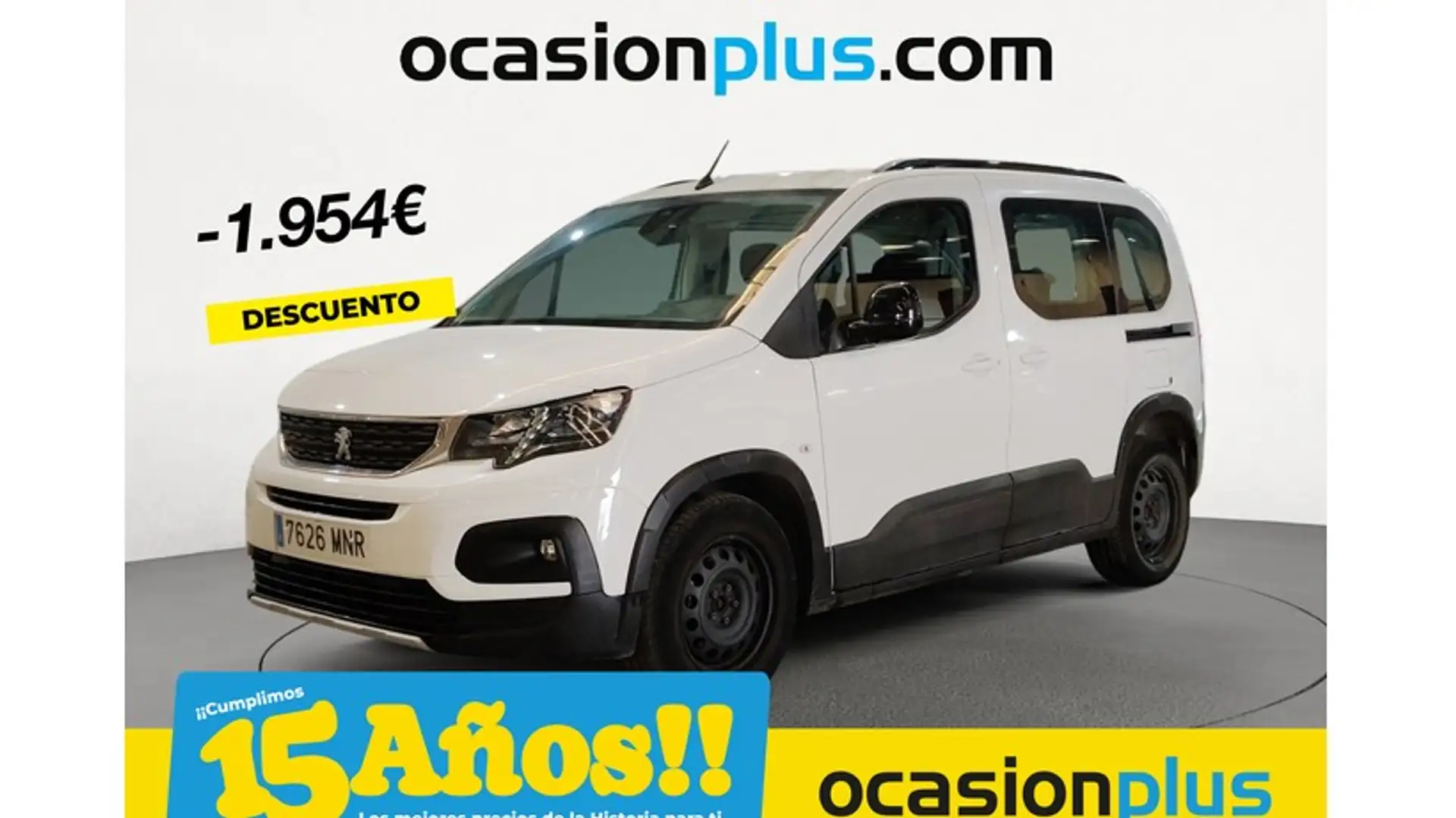 Peugeot Rifter 1.5BlueHDi S&S Standard Allure 100 Wit - 1