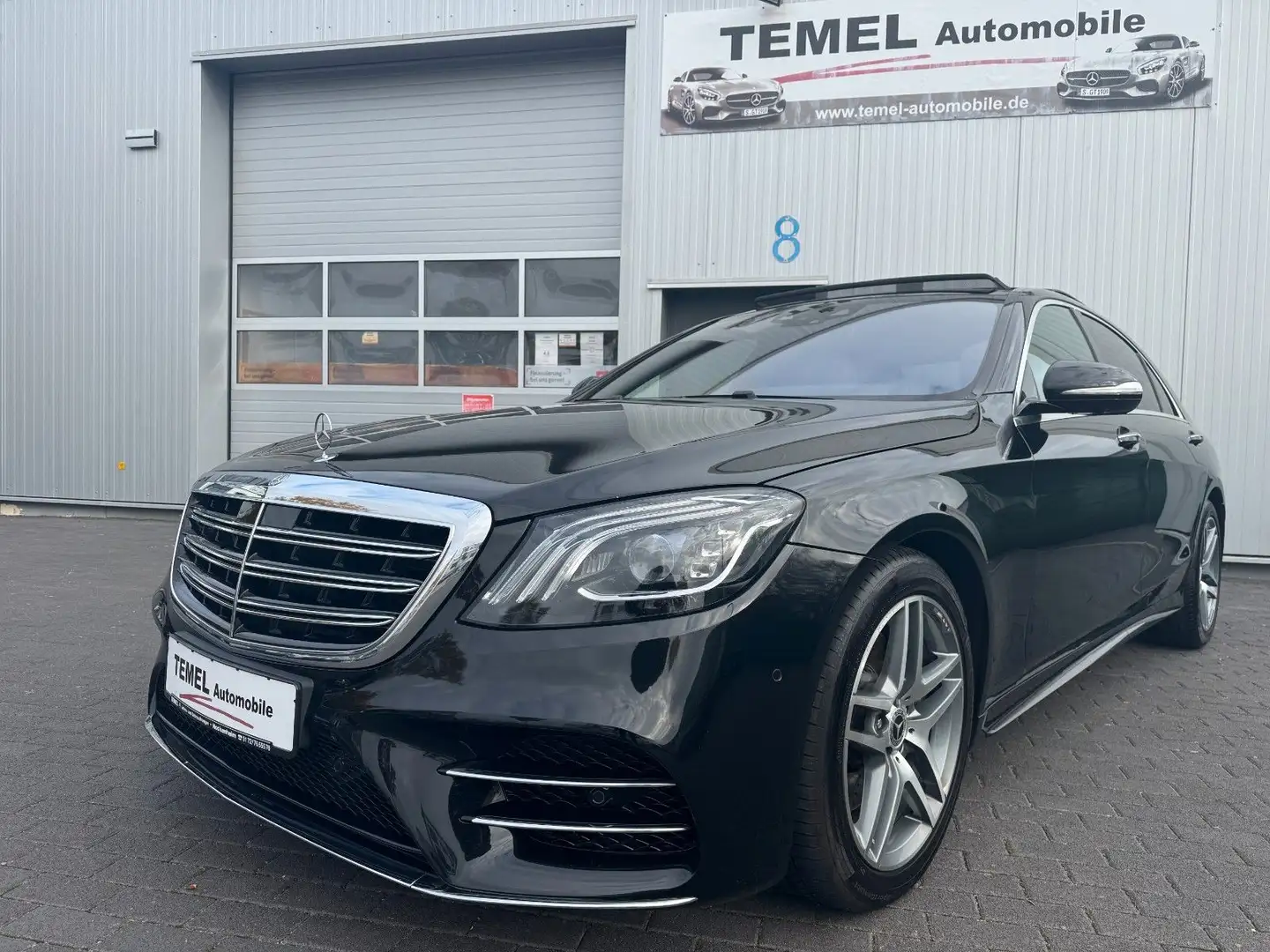 Mercedes-Benz S 400 d AMG 4M*LONG*PANO*NACHTSICHT*FONDENTERTAI Noir - 1