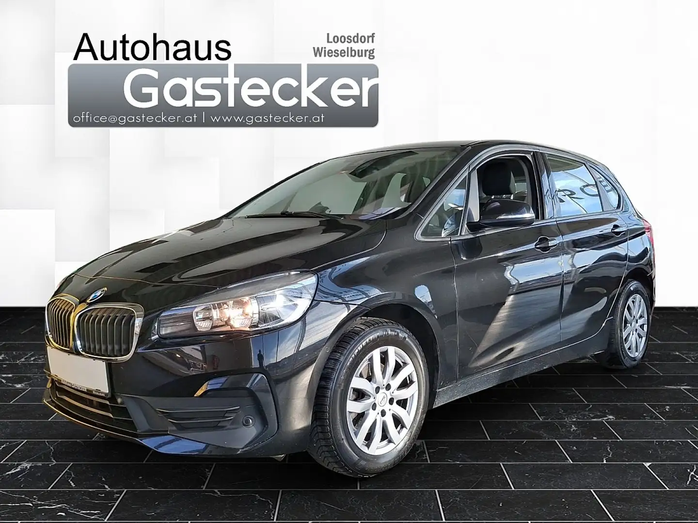 BMW 216 d Automatik Diesel Active Tourer Advantage Noir - 1
