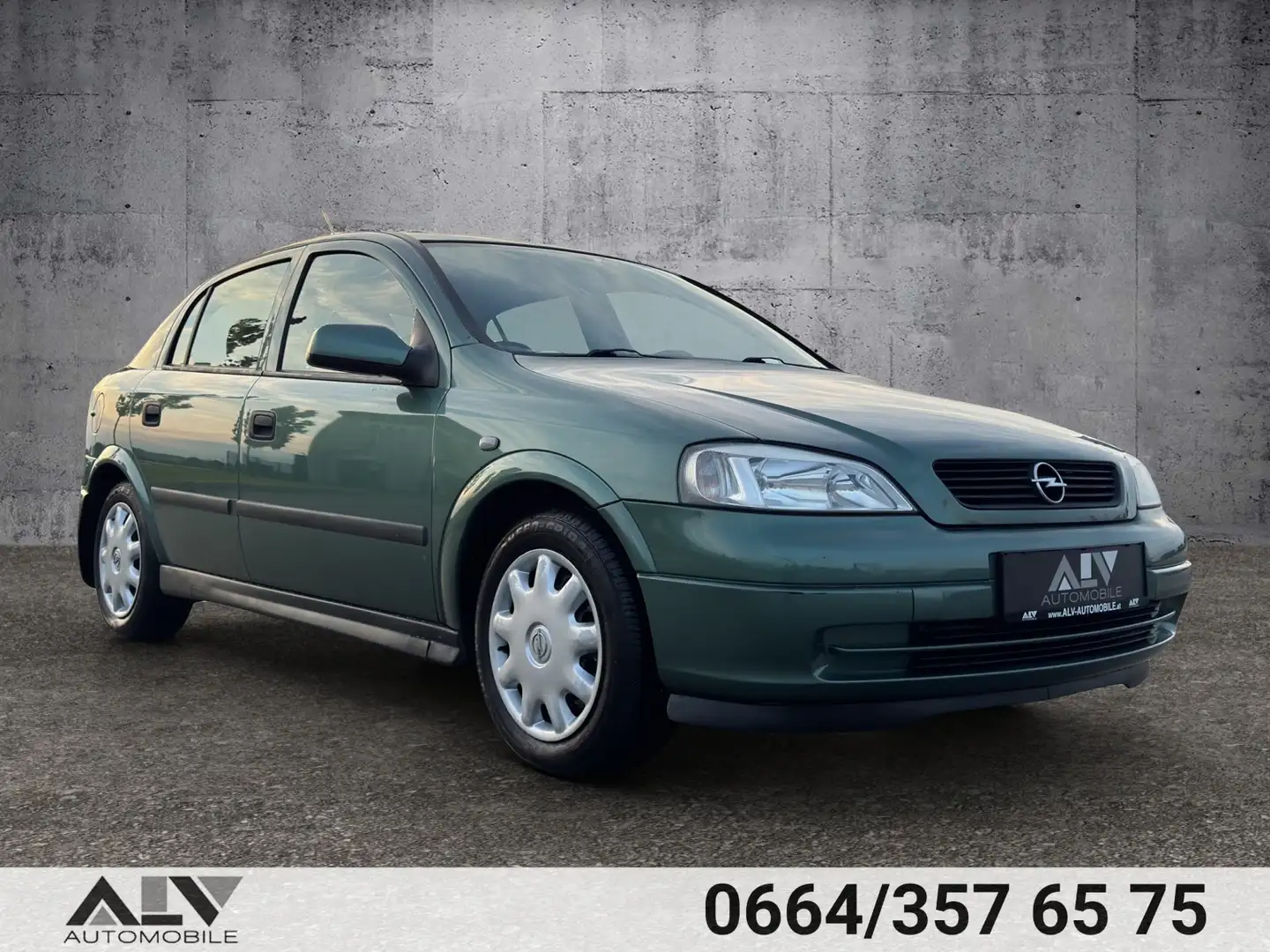 Opel Astra Astra GL Automatik 1.Besitz! Grün - 1