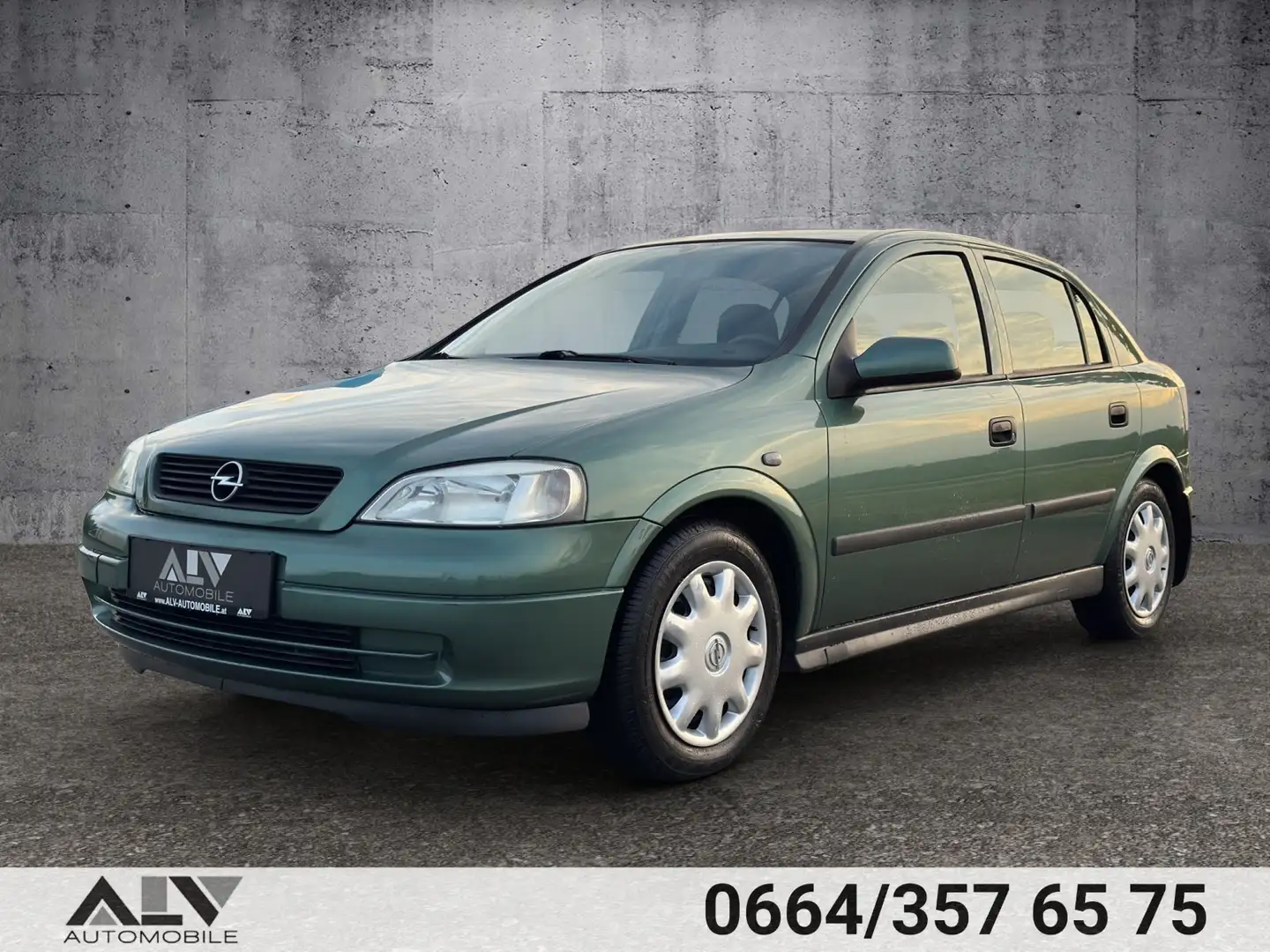 Opel Astra Astra GL Automatik 1.Besitz! Grün - 2