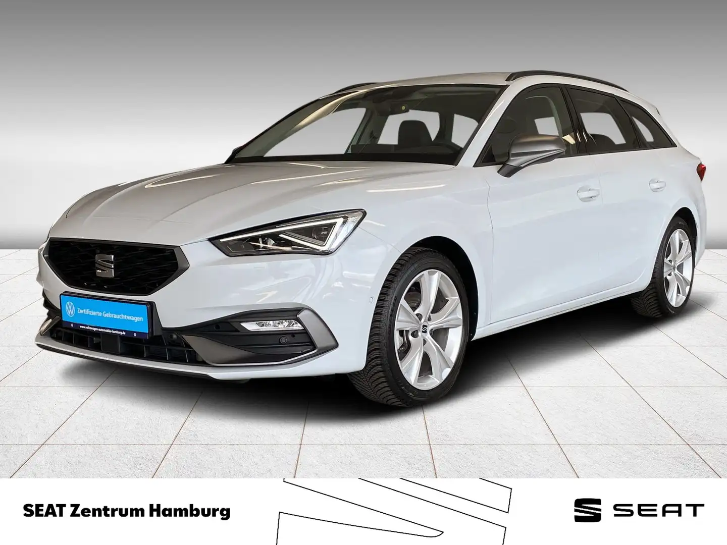 SEAT Leon 1.5 ST eTSI FR DSG Kamera Matrix-LED Shzg Weiß - 1