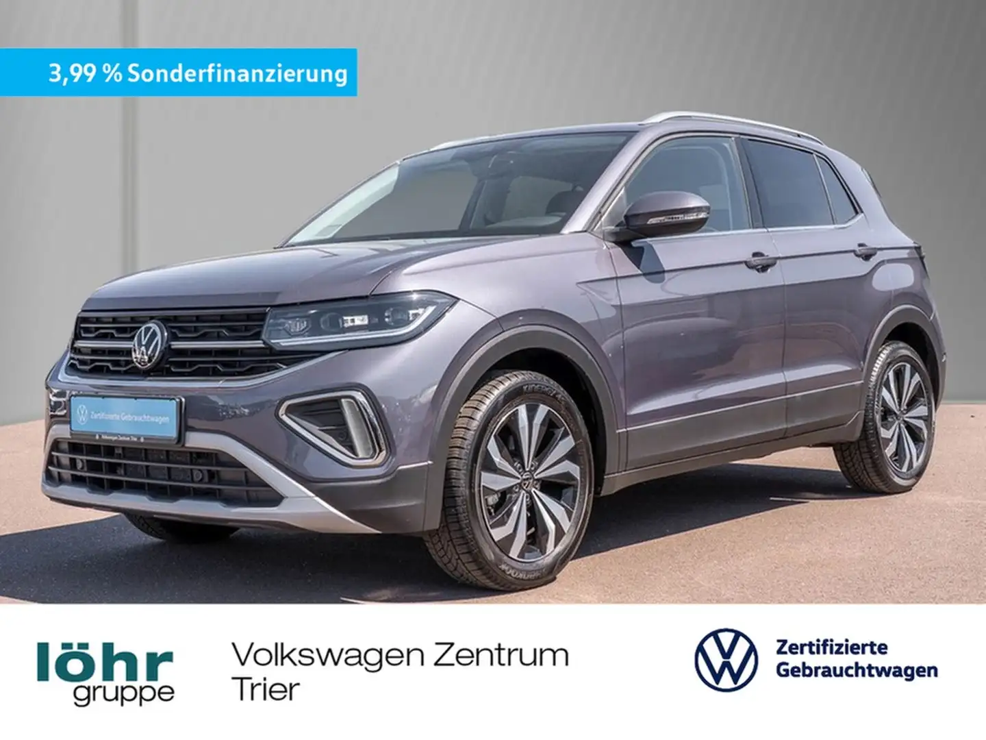 Volkswagen T-Cross 1.0 TSI DSG Style Navi, IQ Light, WWV Grau - 1