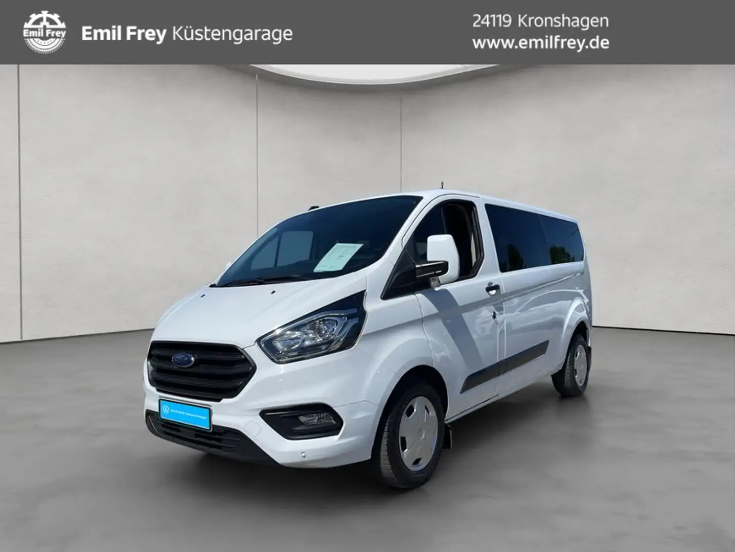 Ford Transit Custom 320 L2H1 VA Trend KLIMA 9-SITZER Blanc - 1