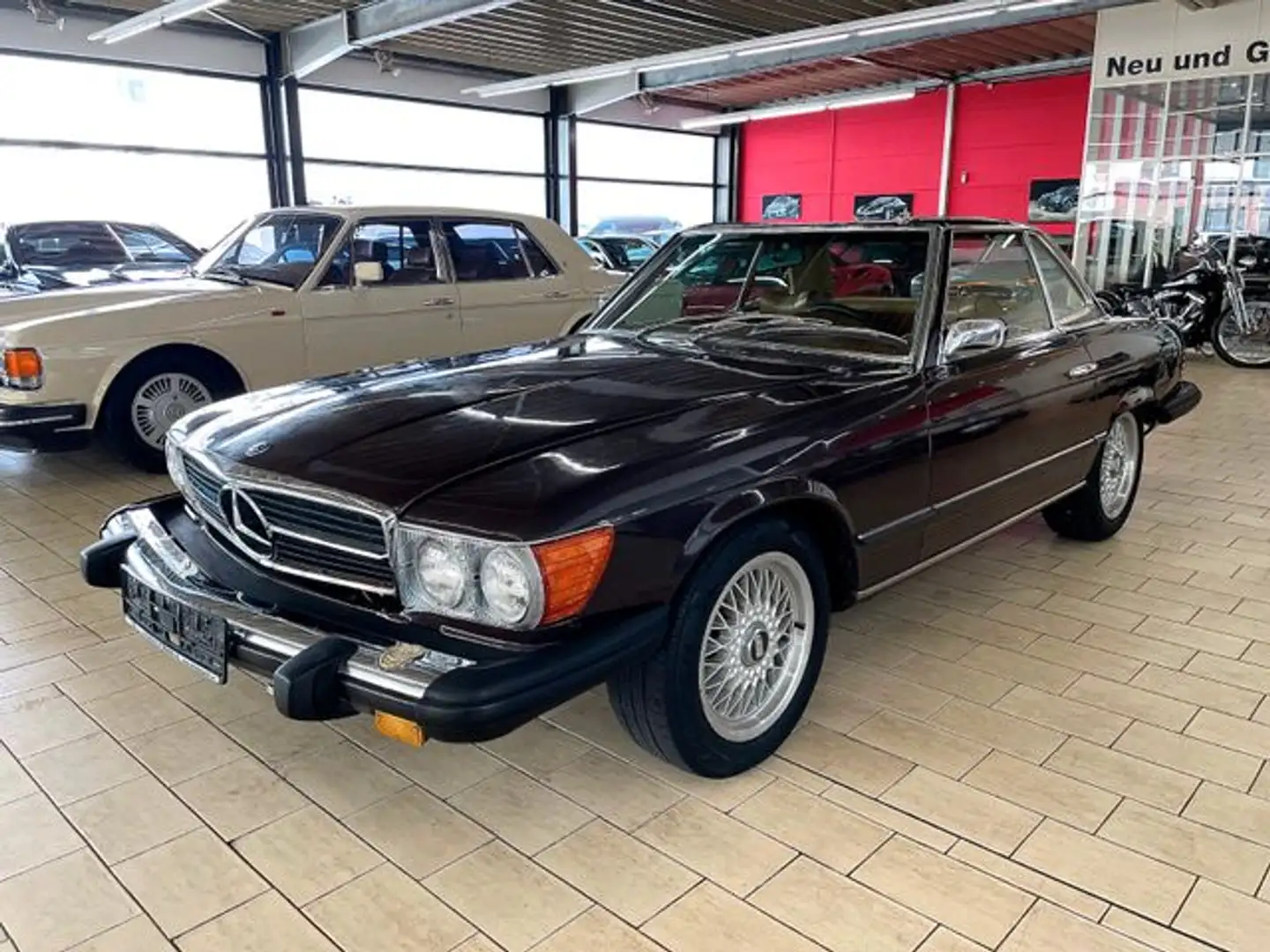 Mercedes-Benz 450 SL *AUTOM+KLIMA+LEDER+HARDTOP* Braun - 2
