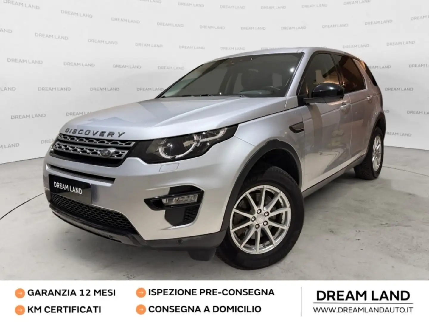 Land Rover Discovery Sport 2.0 TD4 150 CV Auto Business Edition GANCIO TRAINO Argento - 1