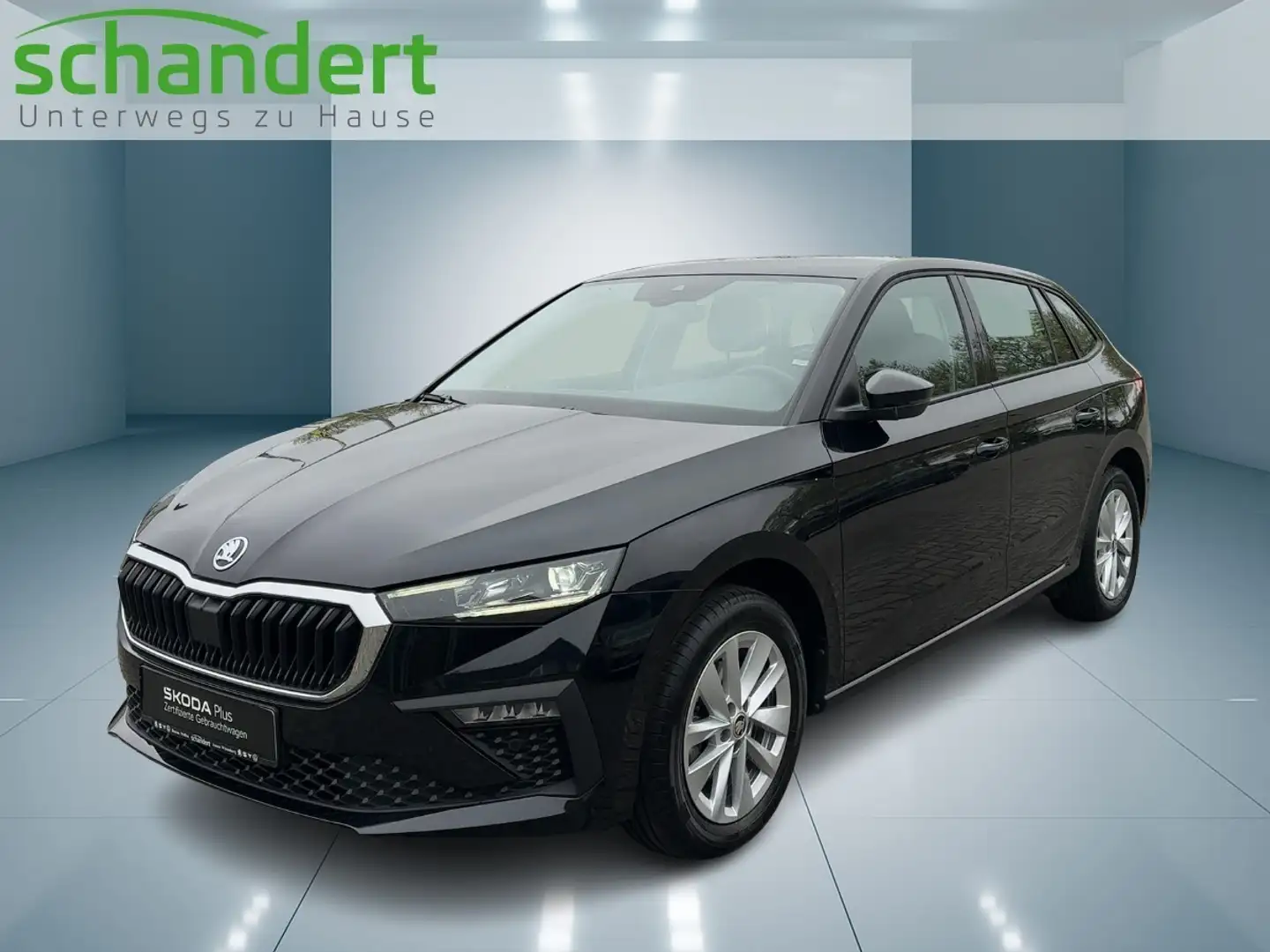 Skoda Scala 1.0 TSI Selection DSG/MATRIX/ACC/EL.HECKKL. Schwarz - 1