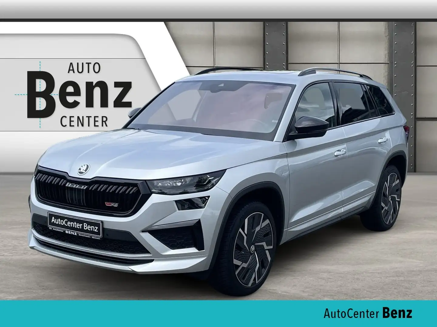 Skoda Kodiaq 2.0 TSI DSG 4x4 RS *ACC*LEDER*LED*R.KAM* Klima Argento - 1