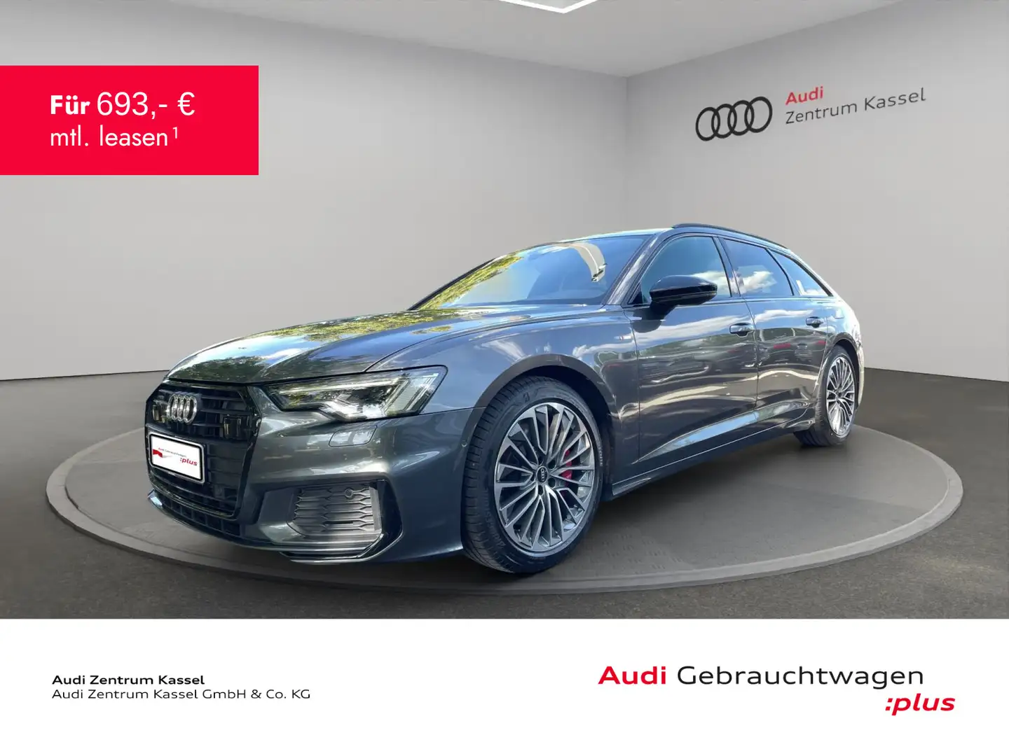 Audi A6 A6 Av.55 TFSI e qu. S line Matrix Navi Kam. AHK Grau - 1