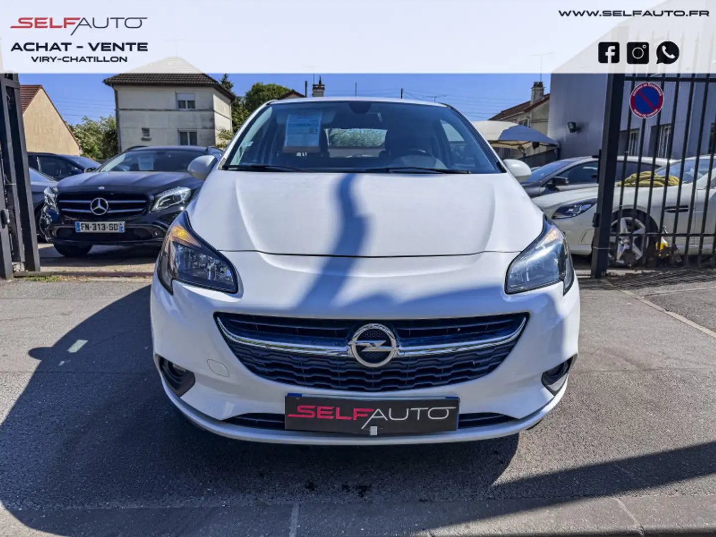 Opel Corsa 1.4 90CH PLAY 3P Blanc - 2