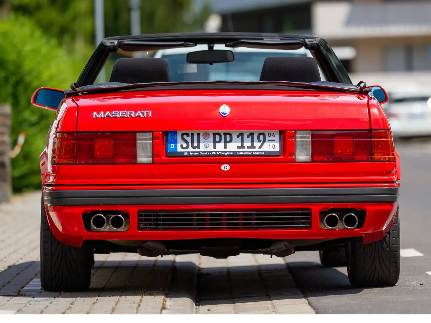 Maserati Biturbo Spyder III 2.0 24V, Tipo AM333 (245 PS) Rot - 2