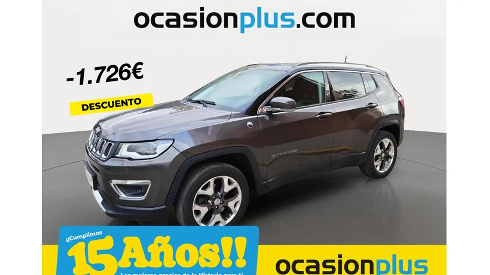 Jeep Compass 1.4 Multiair Limited 4x4 AD Aut. 125kW Gris - 1