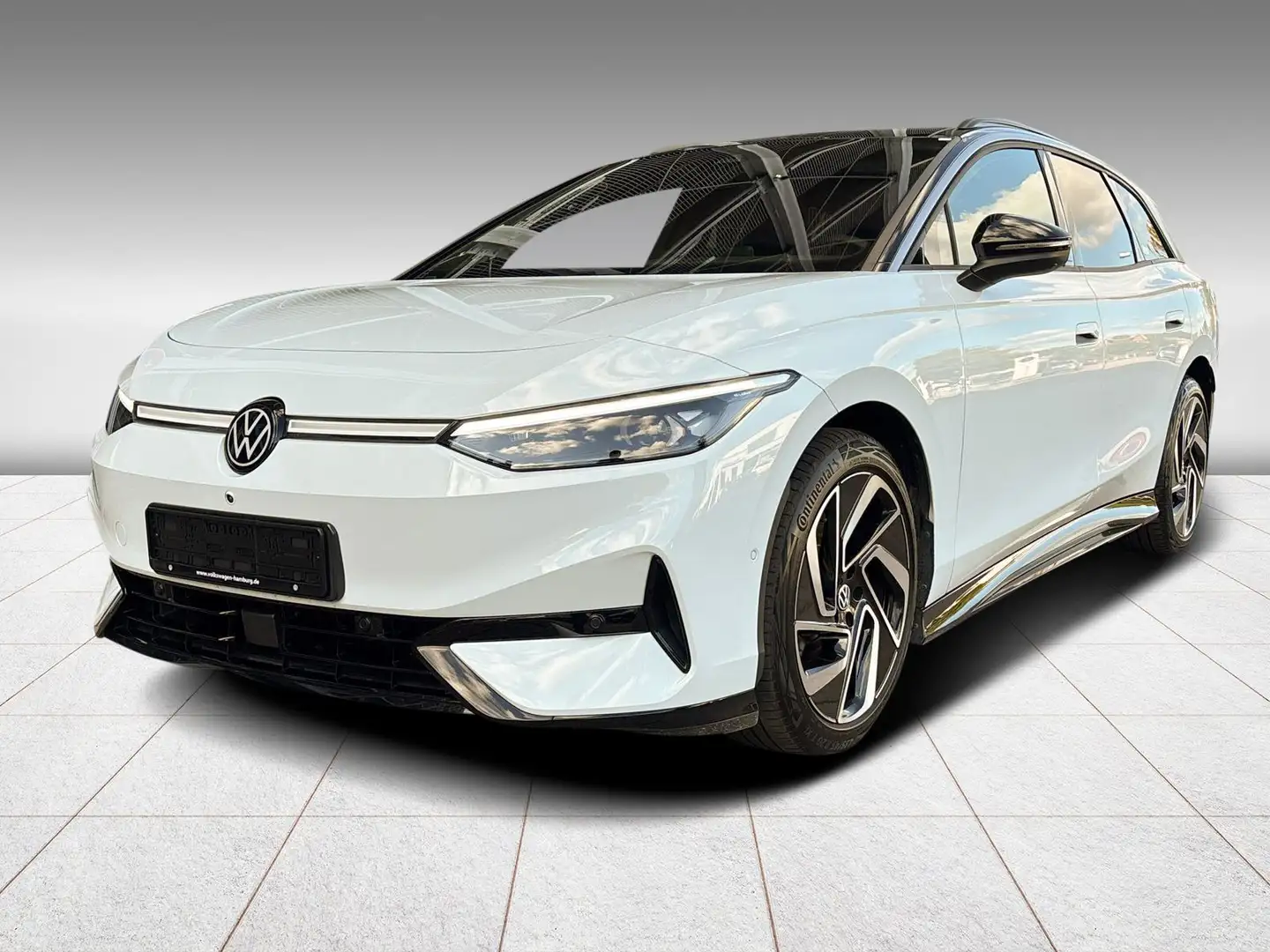 Volkswagen ID.7 Tourer Pro AHK Navi Wärmep. Panorama ACC Weiß - 2