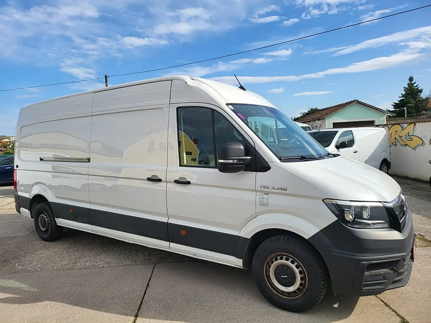 MAN TGE TGE Kasten 3,5t L3H2 2,0 TDI Lang Aut. Alb - 1