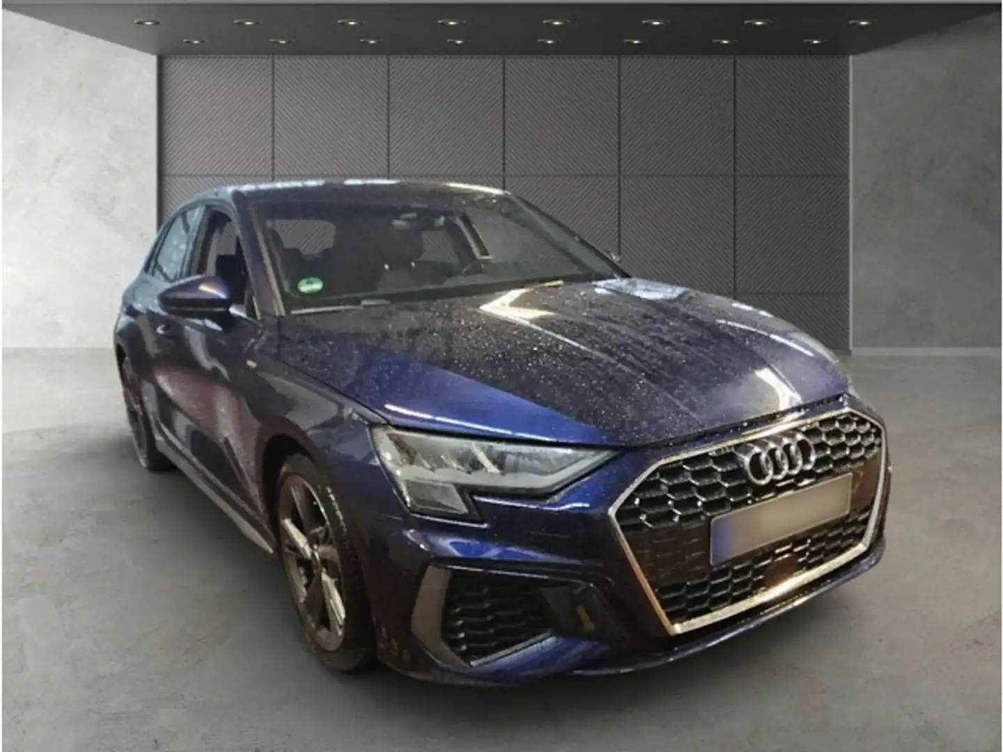 Audi A3 S line 30TDI NAVI LED GRA PDC SHZ Blau - 2