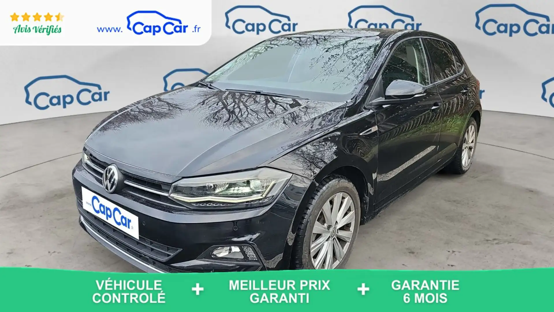 Volkswagen Polo VI 1.0 TSI 115 DSG7 Cooper Line Schwarz - 1