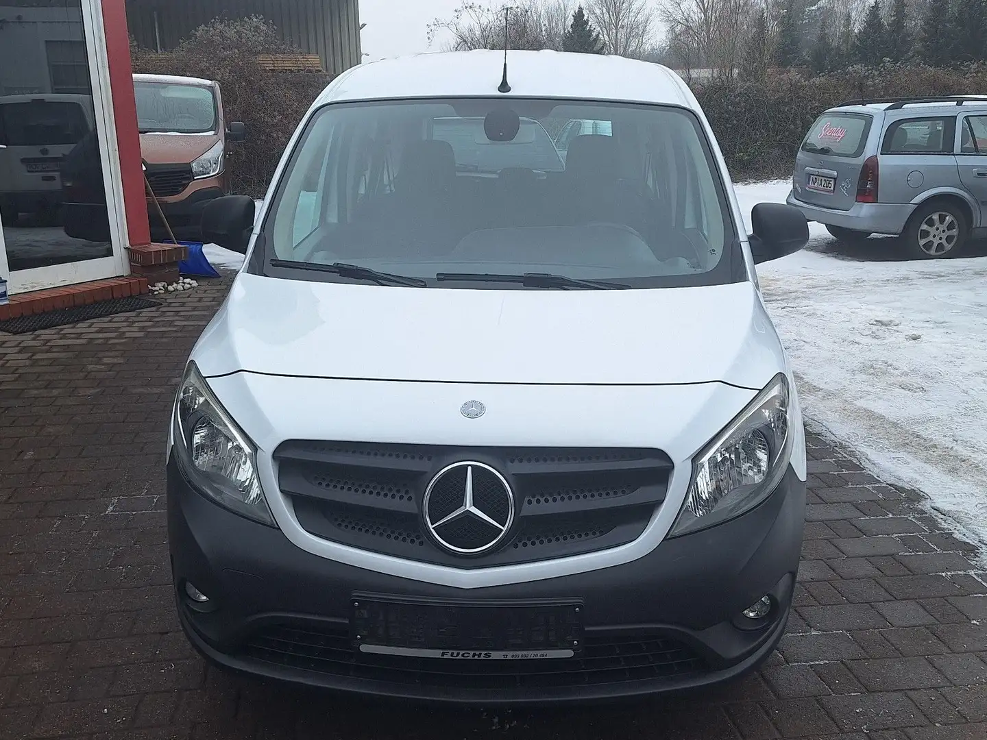 Mercedes-Benz Citan Kombi 109 CDI lang 2.Hand Klima Sitzheizun Weiß - 2