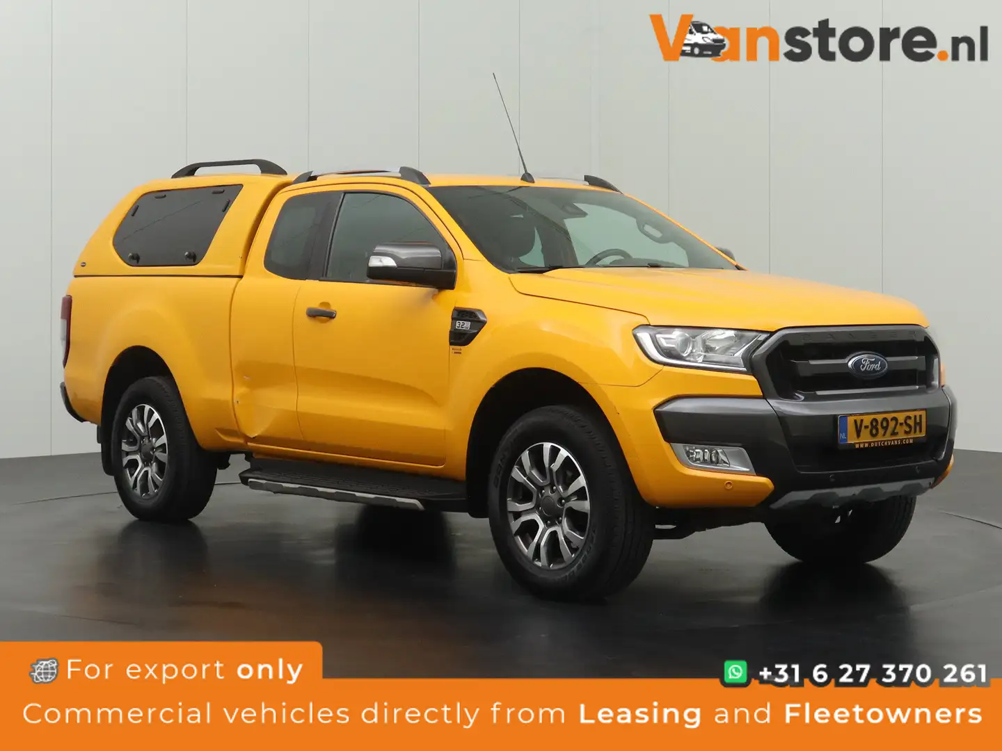 Ford Ranger 3.2TDCi 200PK Automaat Wildtrak Supercab 4x4 | Nav Amarillo - 1