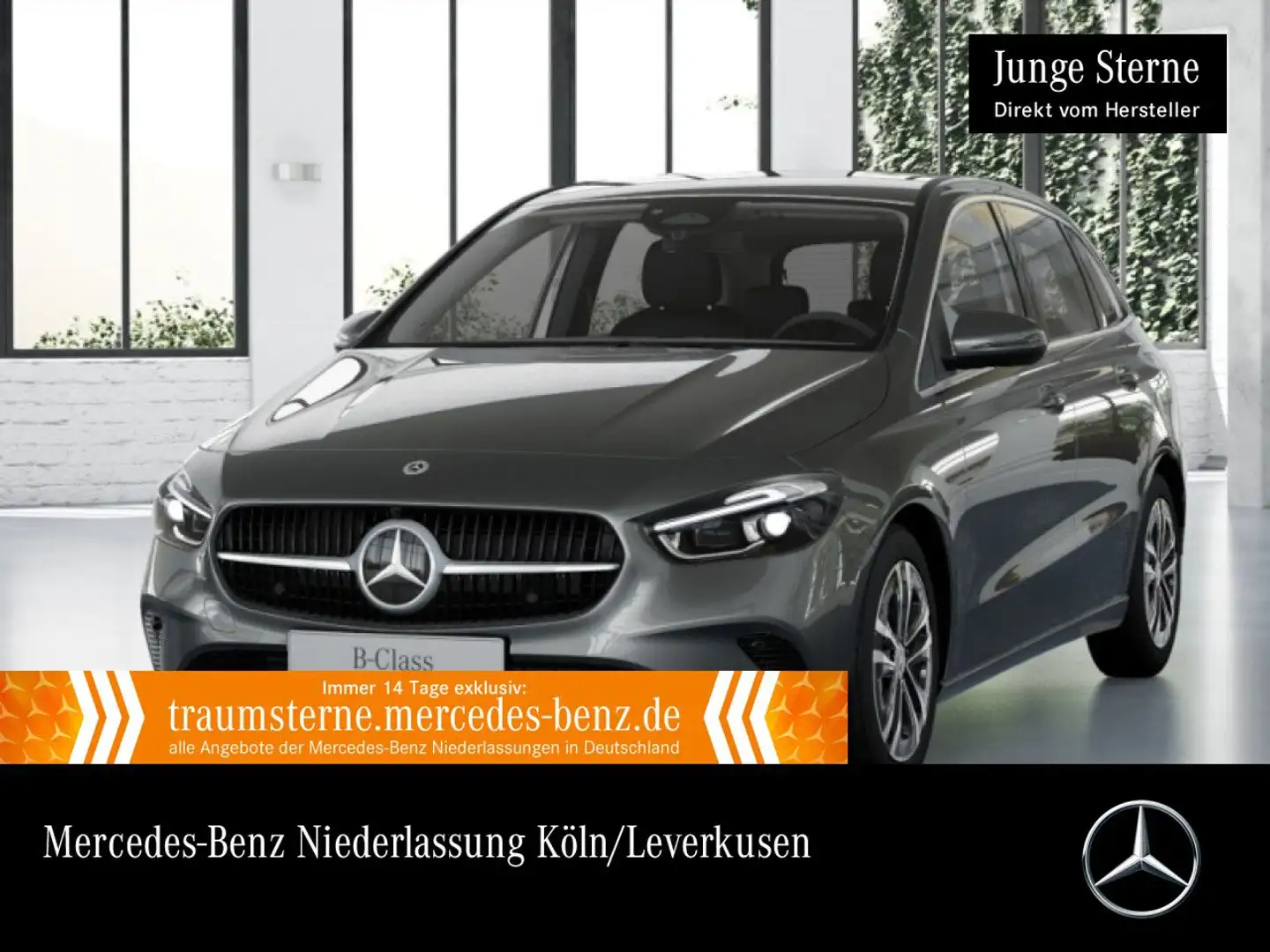 Mercedes-Benz B 220 d PROGRESSIVE+360°+MULTIBEAM+STHZG+TOTW+8G Grau - 1