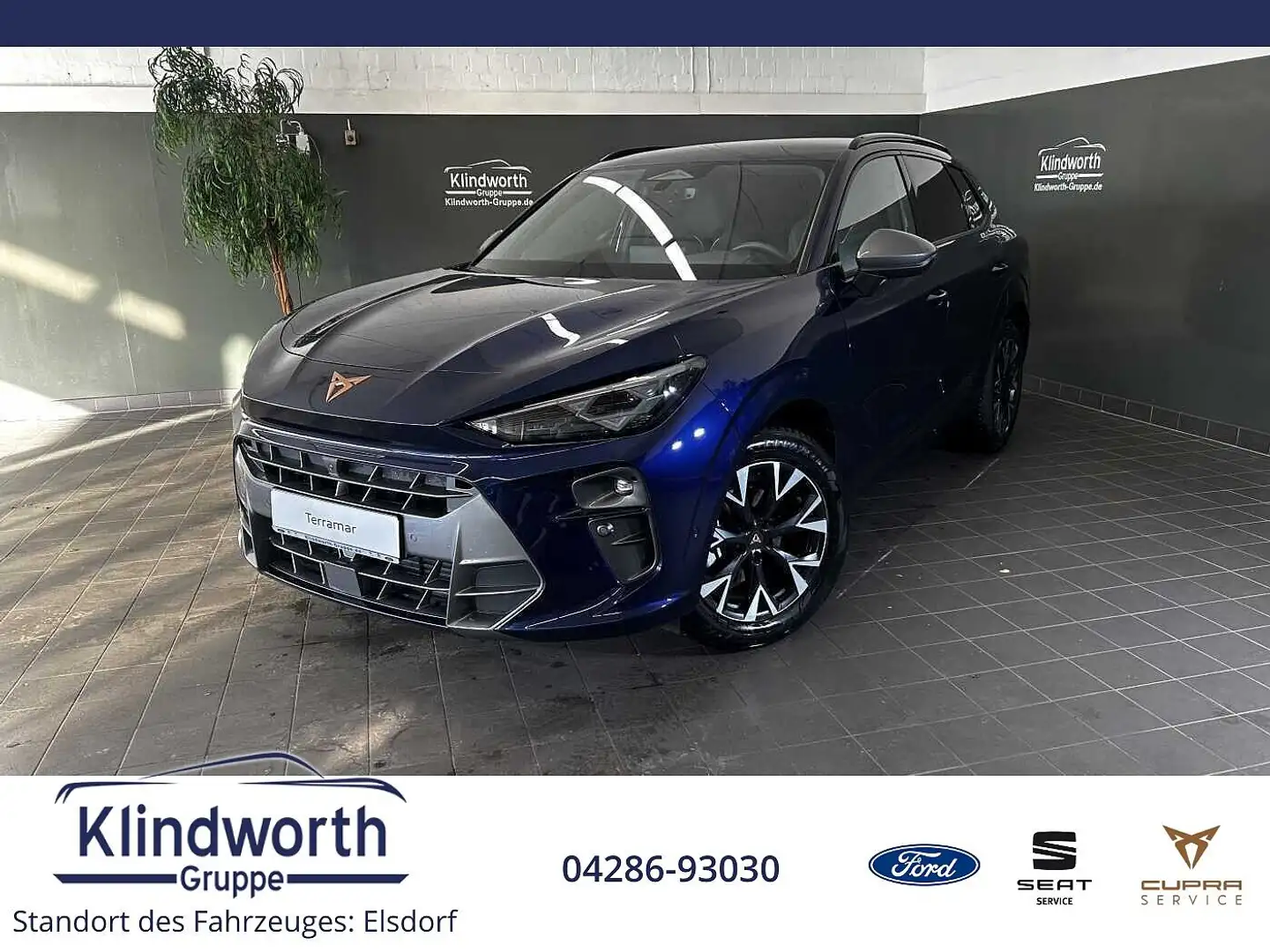 CUPRA Terramar 1.5 eTSI DSG +GJR+ACC+360° Blauw - 1