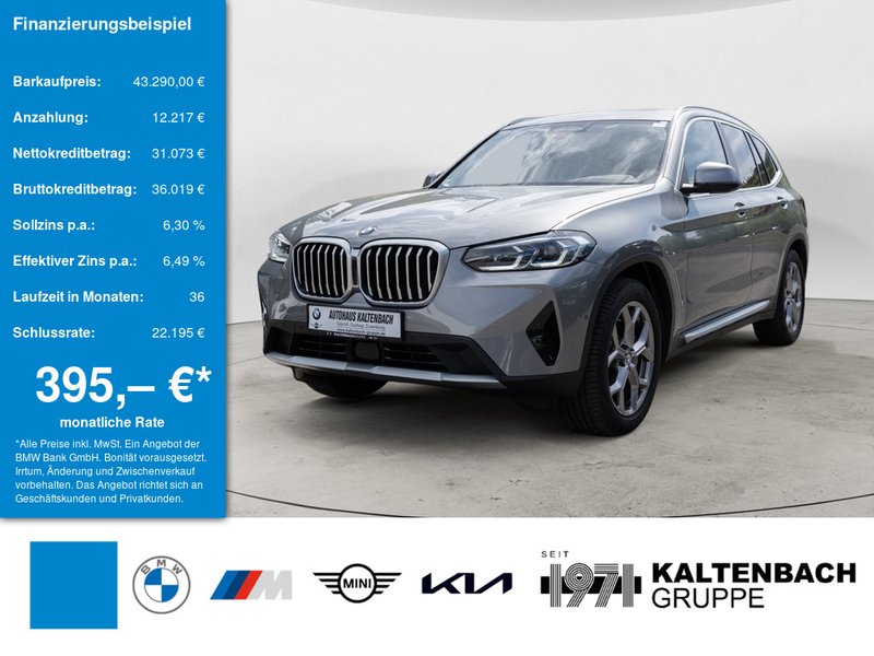 BMW X3 xDrive 30d FACEL. PANO AHK HUD LASER LED