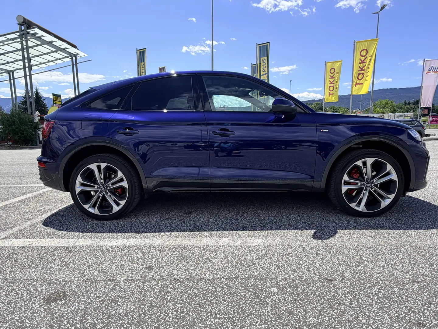 Audi Q5 Sportback 40 TDI quattro S-line S-tronic Blau - 2