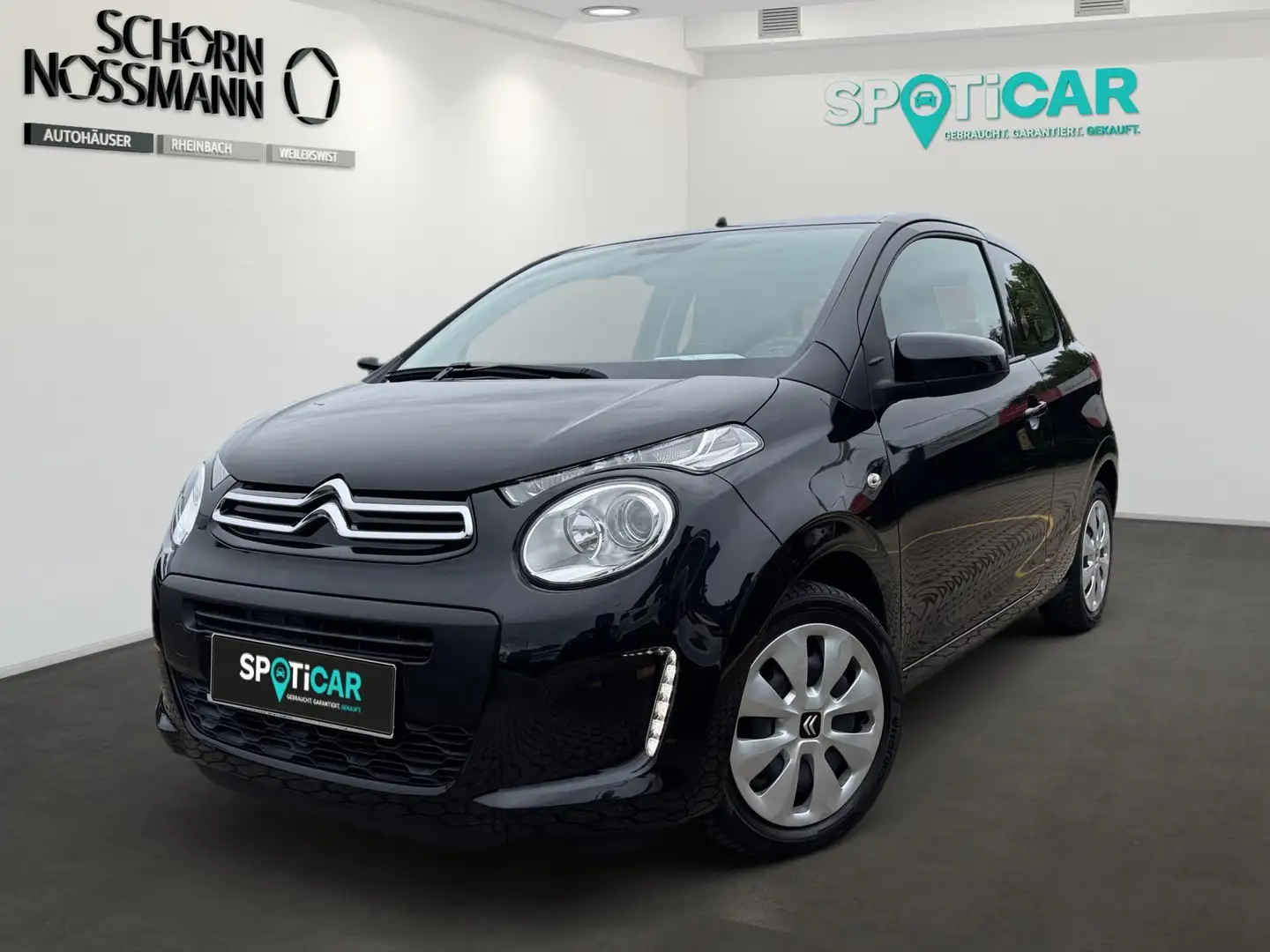 Citroen C1 C1 3TÜRER VTI72 S&S FEEL SITZHEIZUNG,CARPLAY,BLUET Schwarz - 1