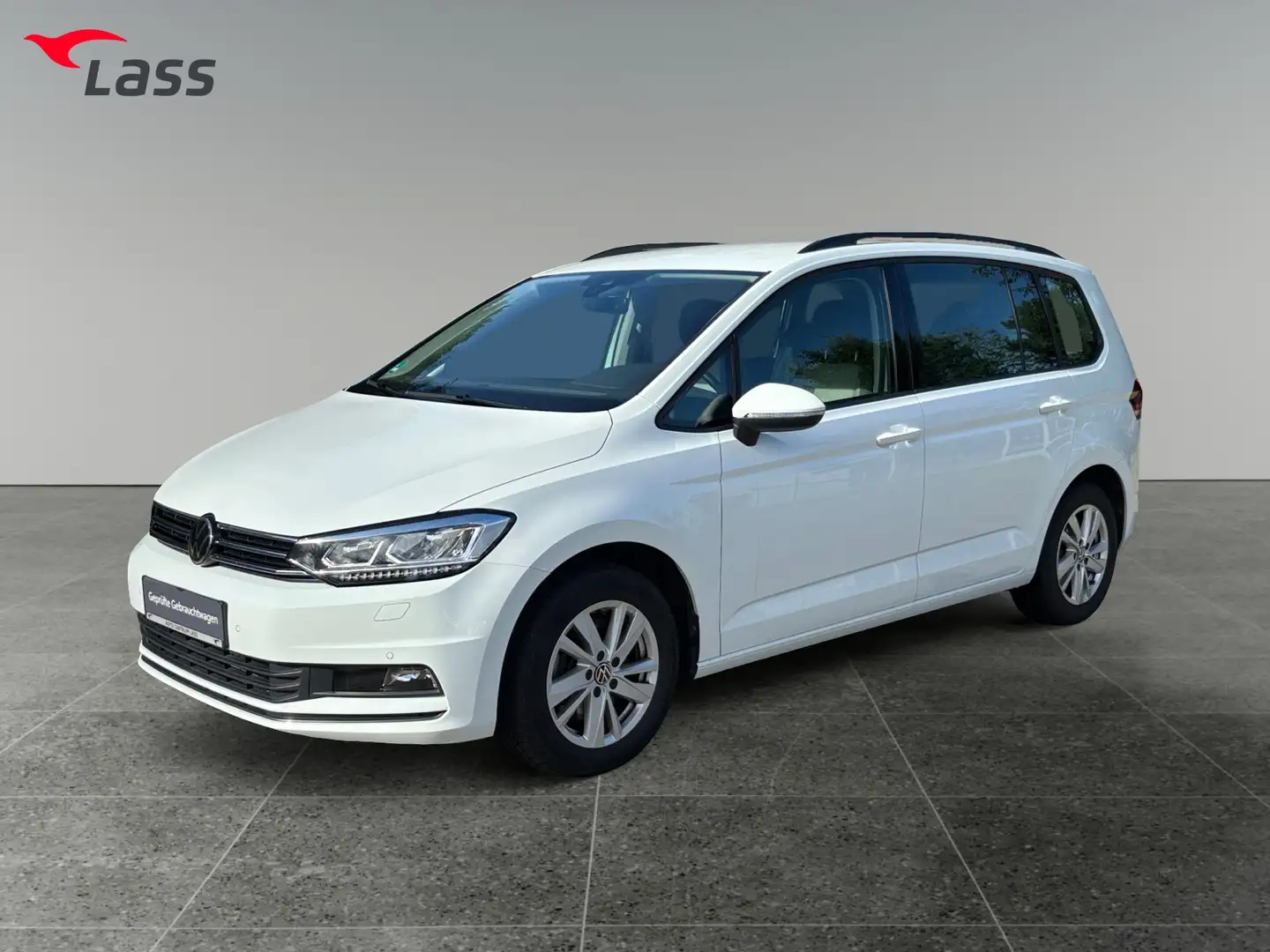 Volkswagen Touran 2.0 TDI LED Klima ACC 7-Sitzer Wit - 2