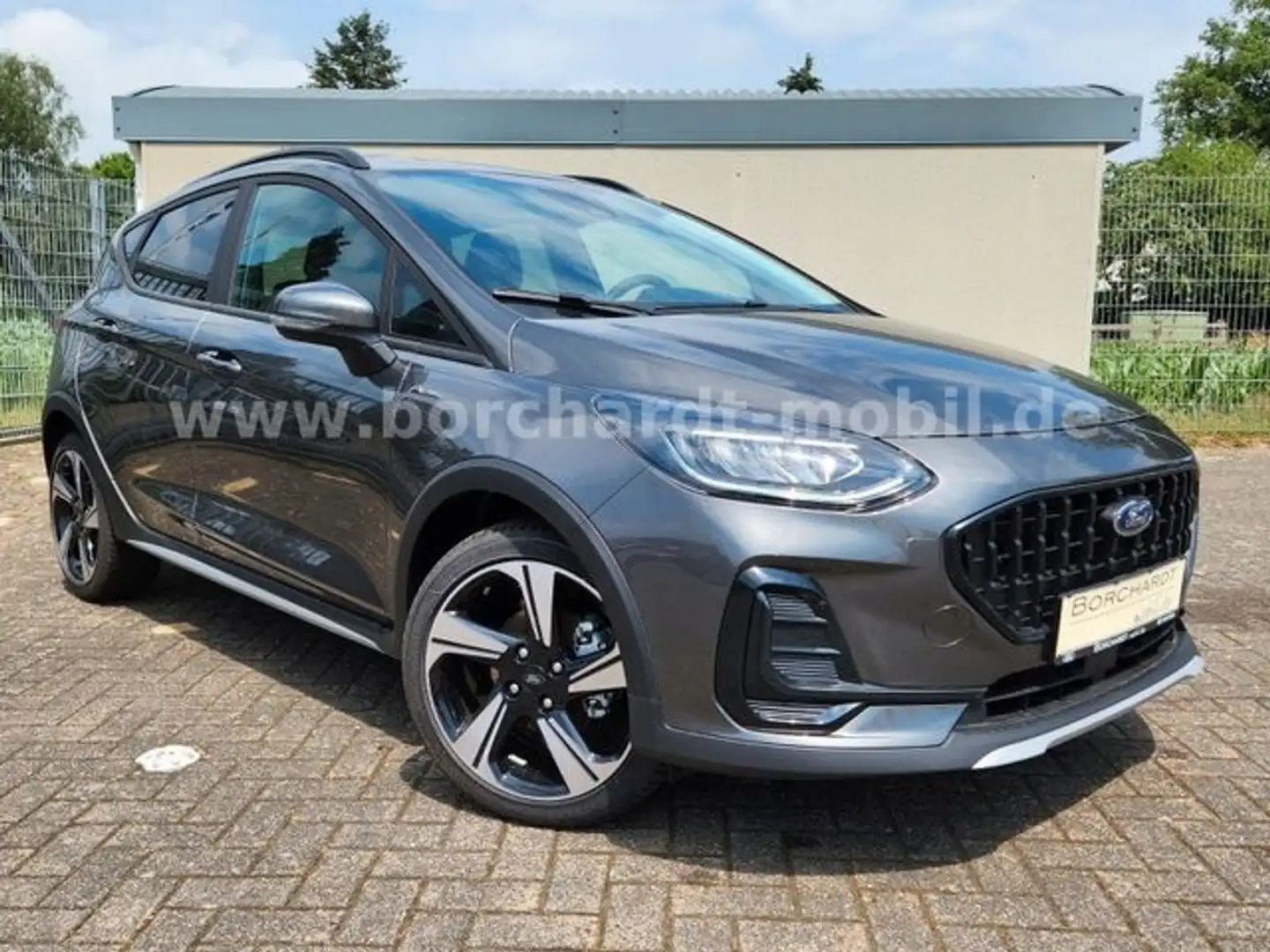 Ford Fiesta 1.0 EcoBoost M-Hybrid EU6d Active X MHEV Automatik Gris - 2