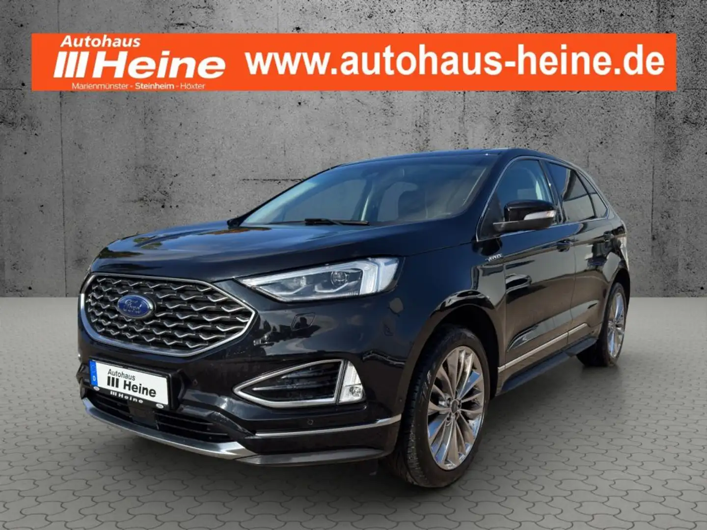 Ford Edge Vignale 2.0 238 PS Bi-Turbo 4x4 Aut. *PANO*AHK* Schwarz - 1