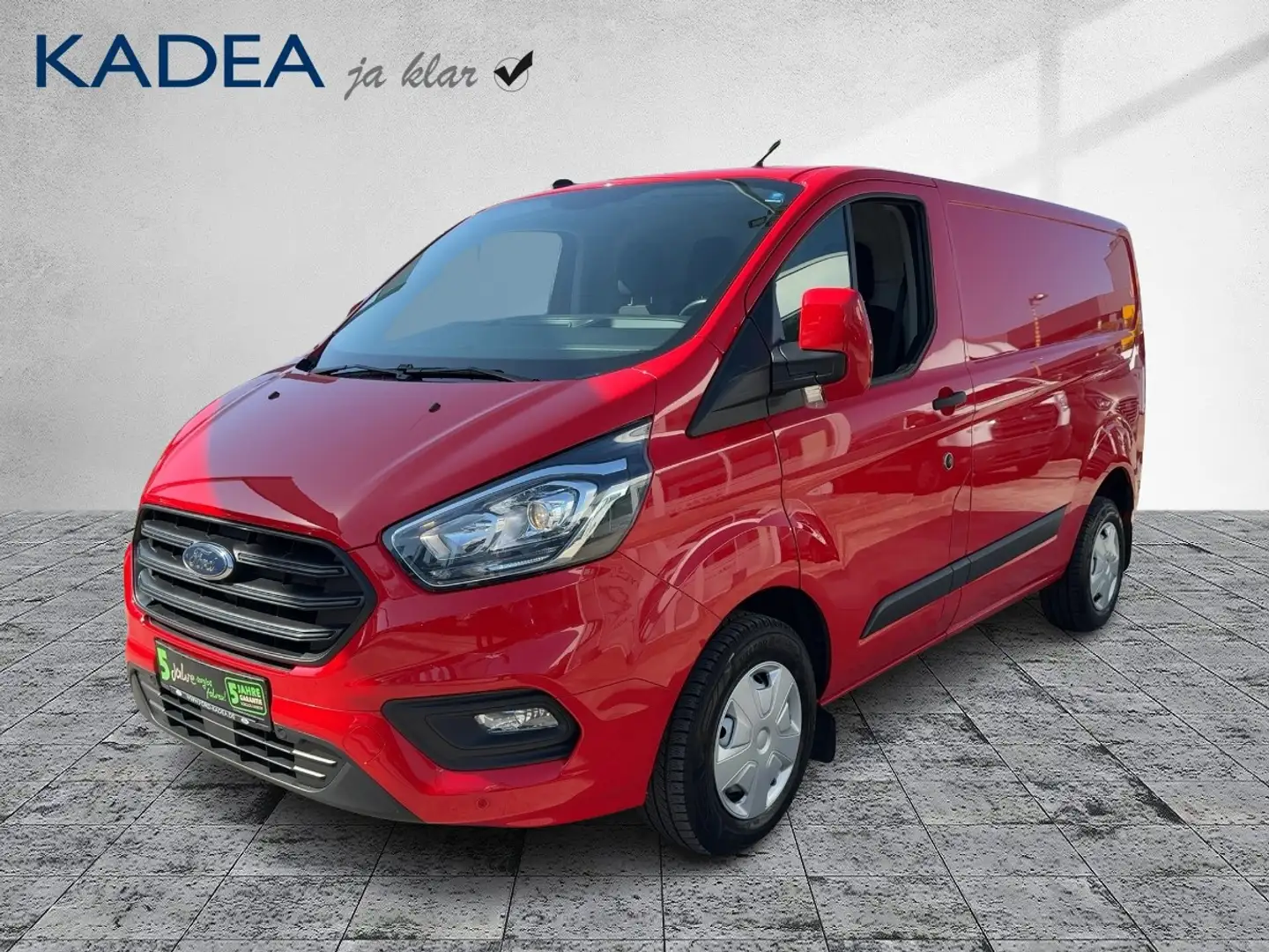 Ford Transit Custom Kasten 280 L1 Trend SORTIMO+KAMERA Rojo - 2