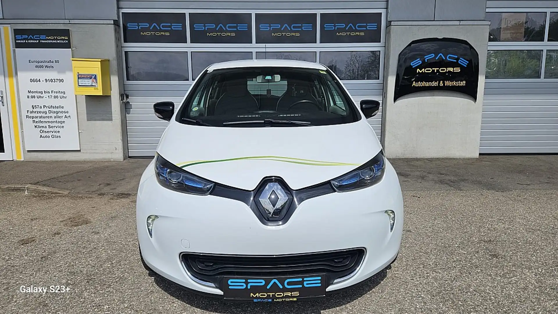 Renault ZOE Zoe R240 22kWh Intens Fahrzeug inkl. Akku! (+Mwst) Weiß - 2