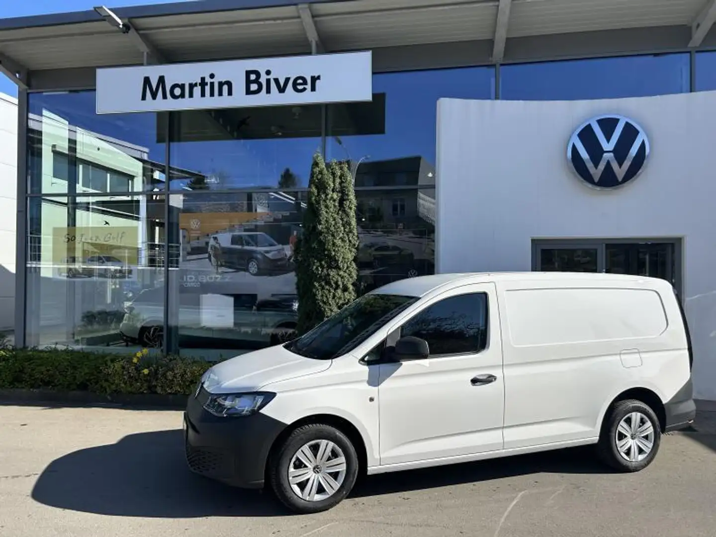 Volkswagen Caddy Maxi Blanc - 1