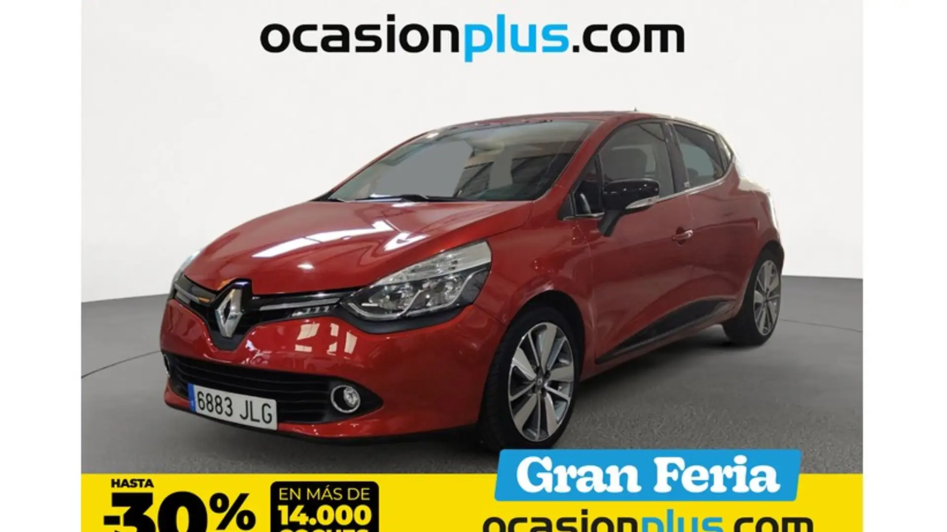 Renault Clio 1.5dCi Ecoleader Energy Technofeel 90 Rood - 1