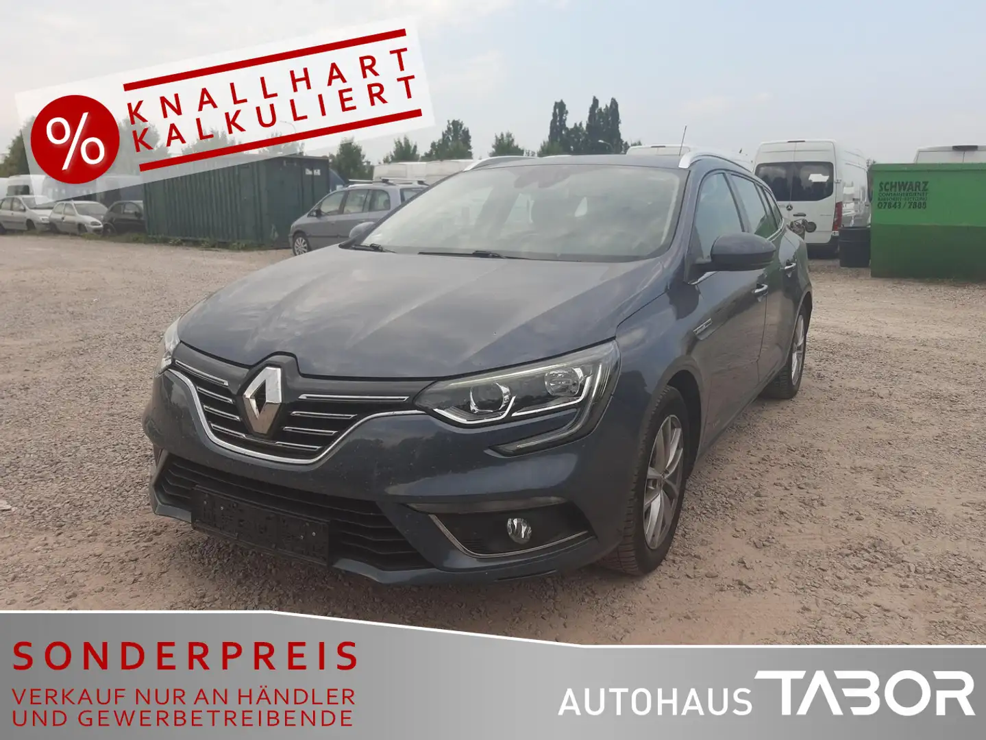 Renault Megane IV Grandtour 1.2 TCe 130 NAV PDC TEMP Grau - 1