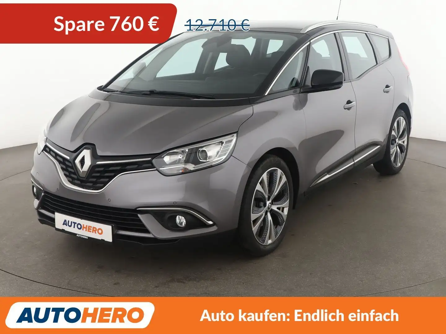 Renault Grand Scenic 1.2 TCe Energy Intens*NAVI*TEMPO*PDC*KLIMA* Grau - 1