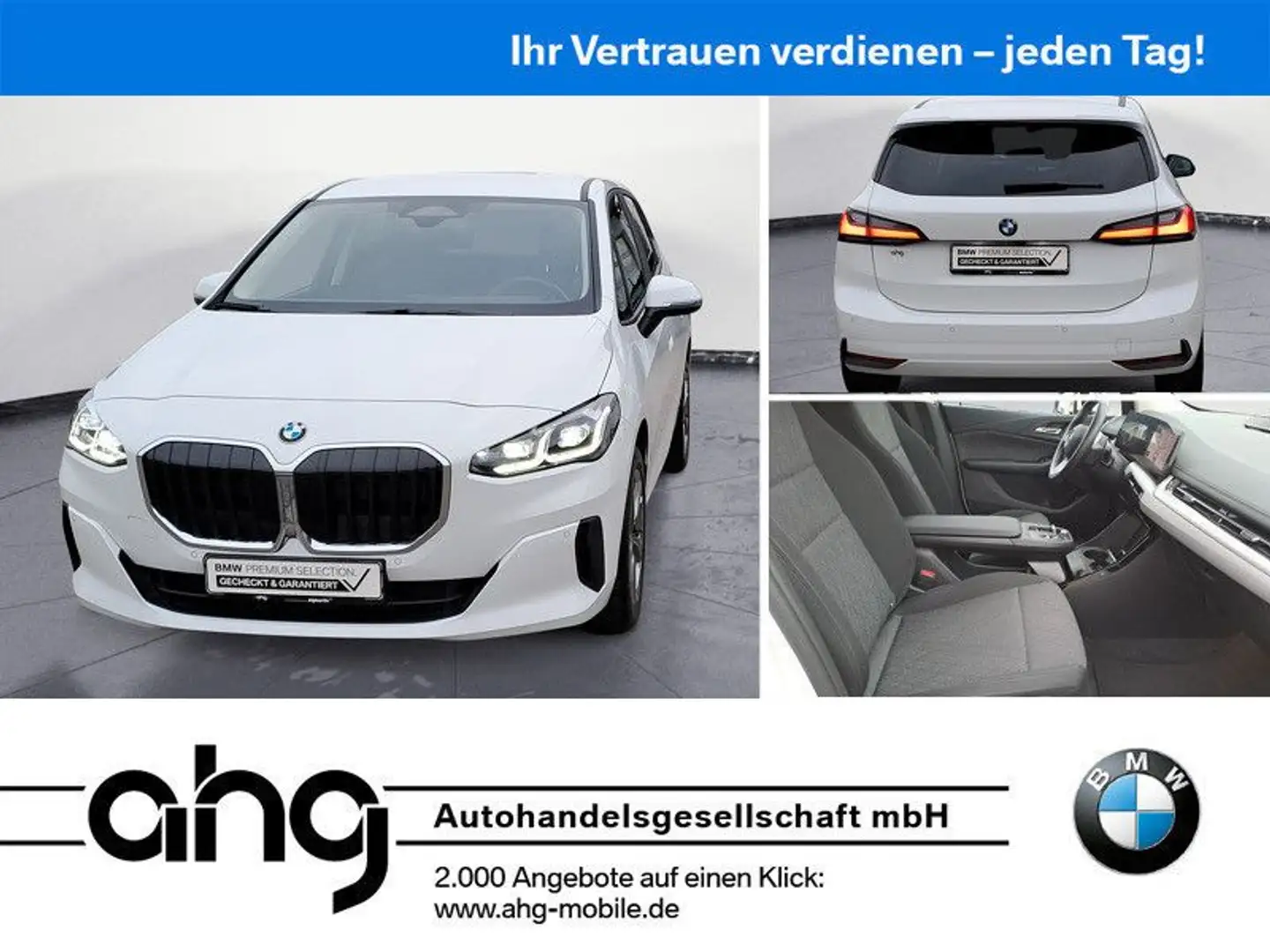 BMW 218 Steptronic DCT *SHZ*Fernlicht Blanco - 1