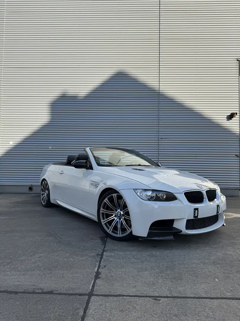 BMW M3 Cabrio|DKG|Eisenmann Race ESD|H&R Spezialfedern Blanc - 1