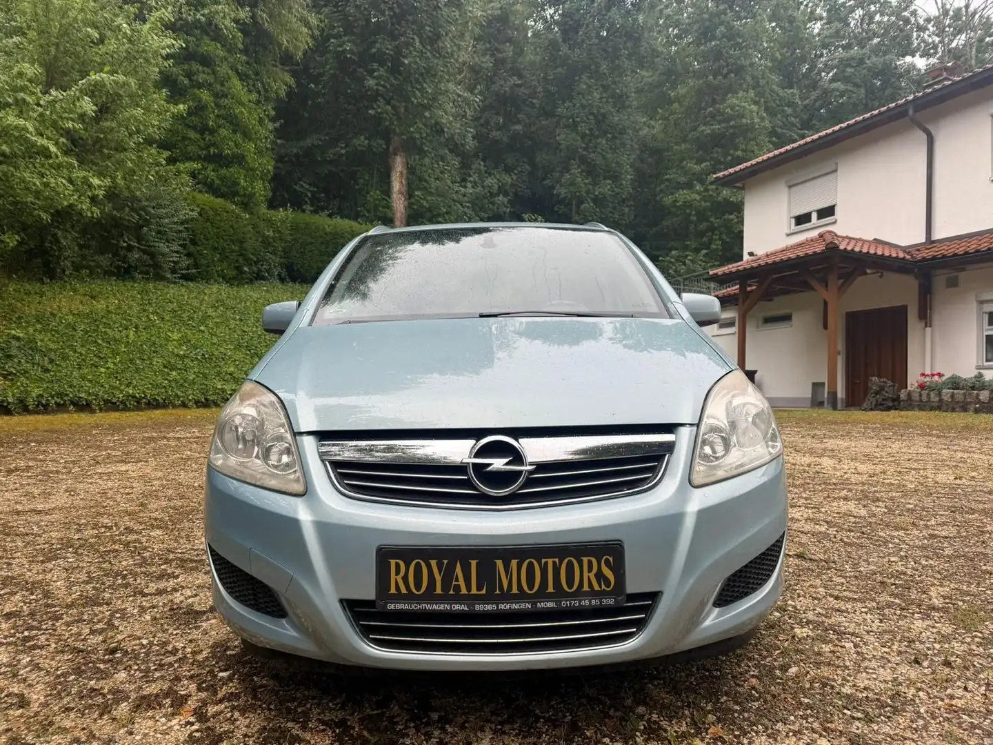 Opel Zafira B Edition*7-SITZER*KLIMA*ALU*TÜV:09/2026 Blau - 2