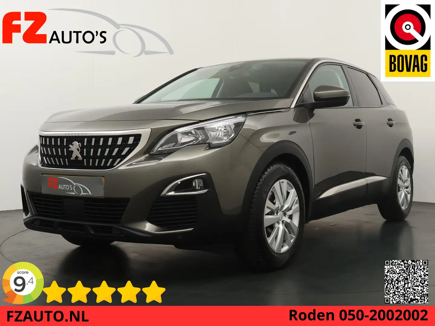 Peugeot 3008 1.2 PureTech Active Grijs - 1