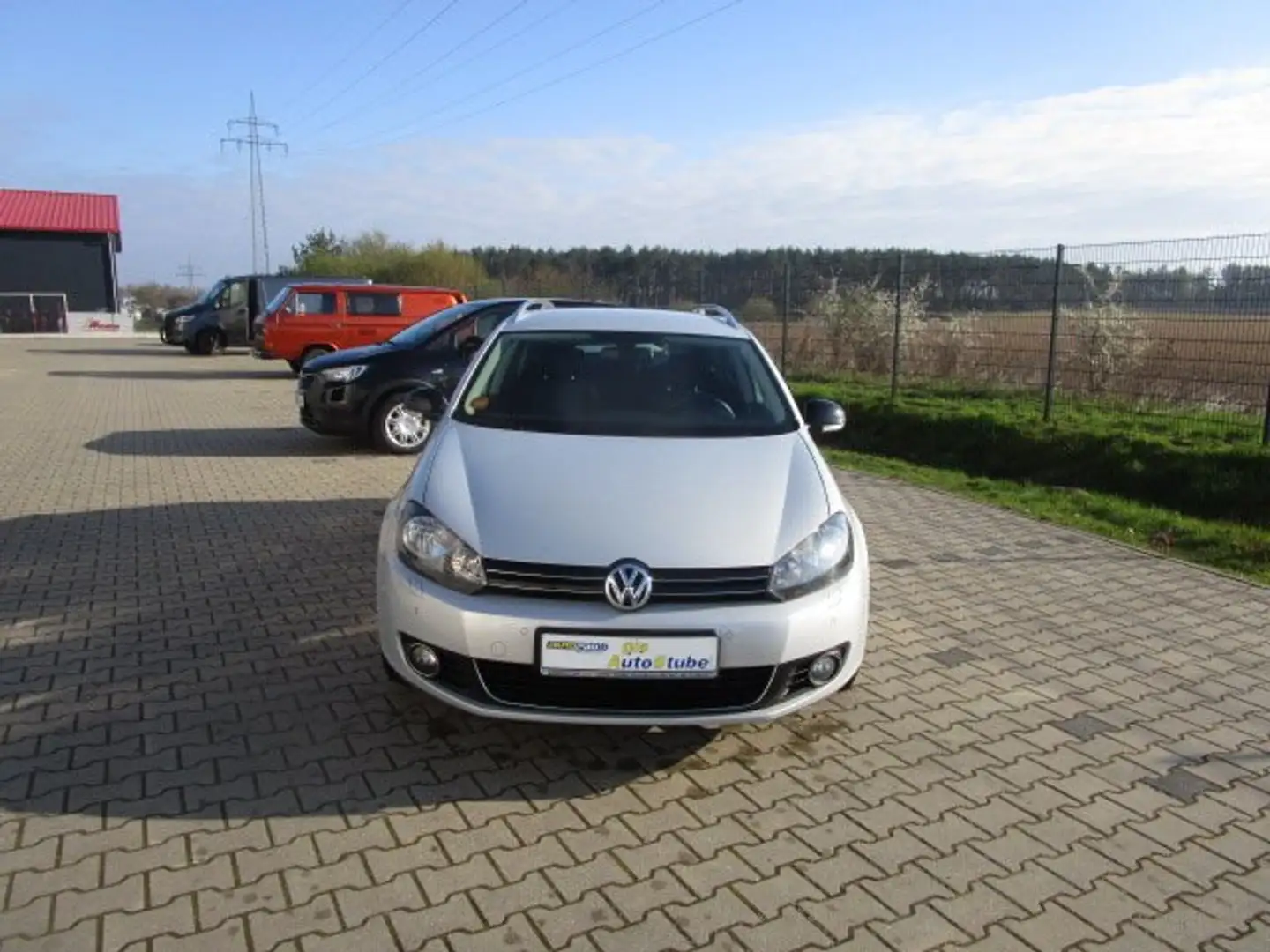 Volkswagen Golf Variant -VI Comfortline mit Klima-AHK-CD-Tempomat-ABS-ESP! Silber - 1