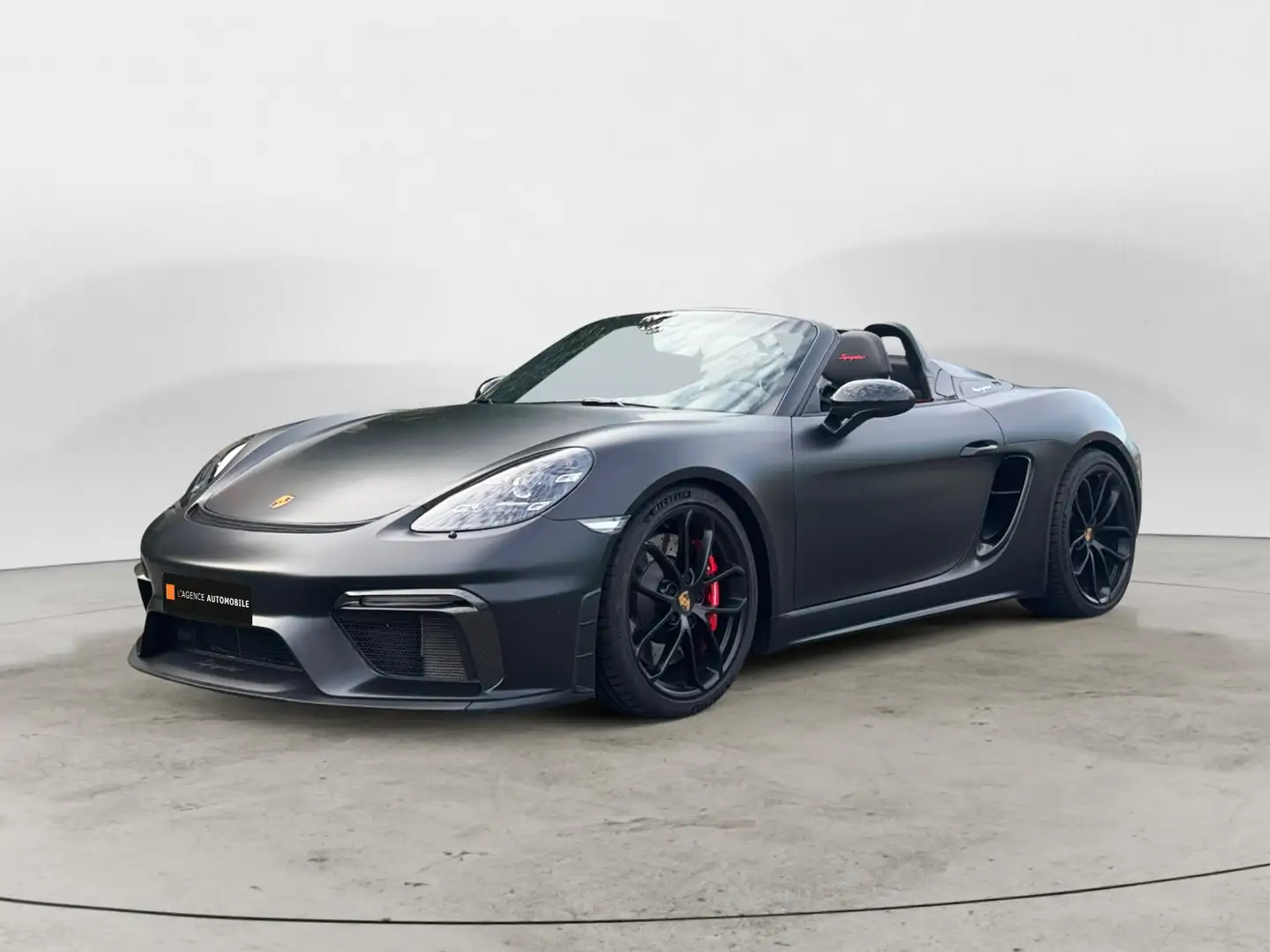 Porsche 718 Spyder 4.0 Turbo PDK - GARANTIE 12 à 48 MOIS Noir - 2